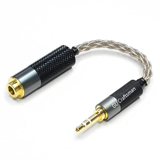 Premium GUCraftsman Audio Adapter - 2.5mm to 4.4mm & 3.5mm to 2.5mm/4.4mm Balanced Connector - Perfect for Headphones, Hi-Fi Systems, and Professional Audio Equipment