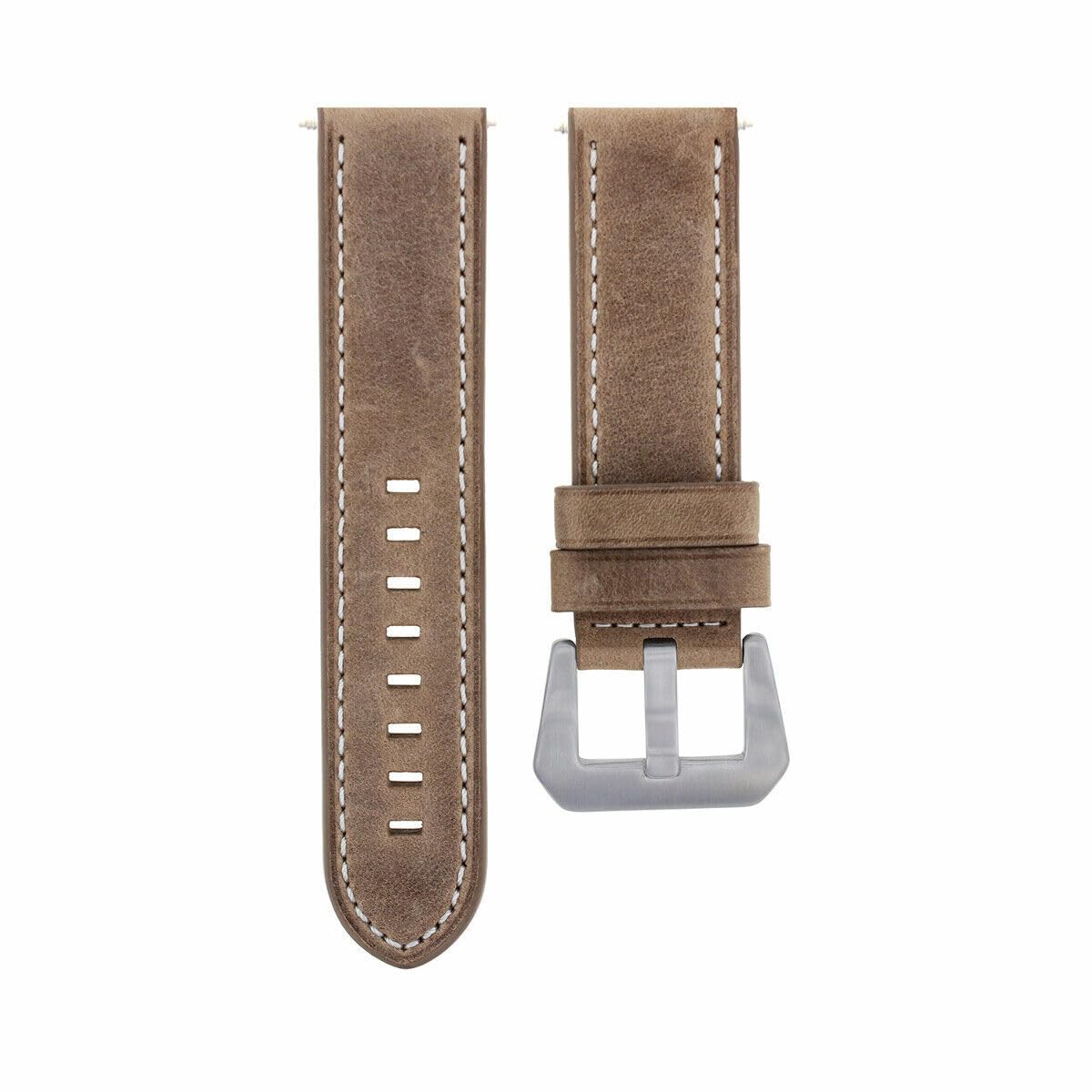 20-22-24mm Genuine Leather Watch Band Replacement Strap for Breitling Chronomat & Bentley Colt - Premium Calfskin Bracelet for Men's Luxury Watches (Perfect for Business, Formal & Casual Wear)