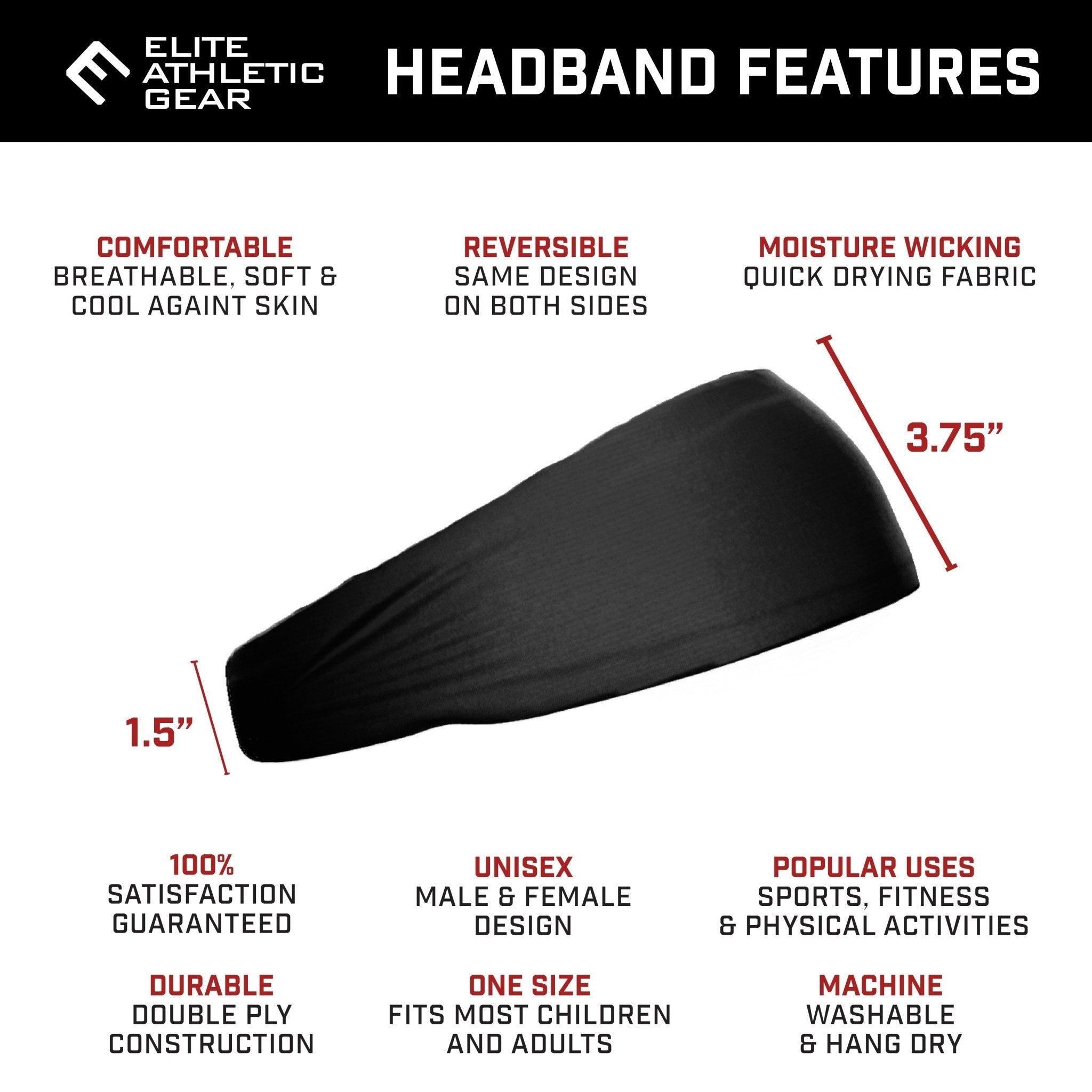Breathable Soccer Headband for Men & Women - Moisture Wicking Sports Sweatband for Football, Running, Workout - Perfect for Training, Matches & Outdoor Activities