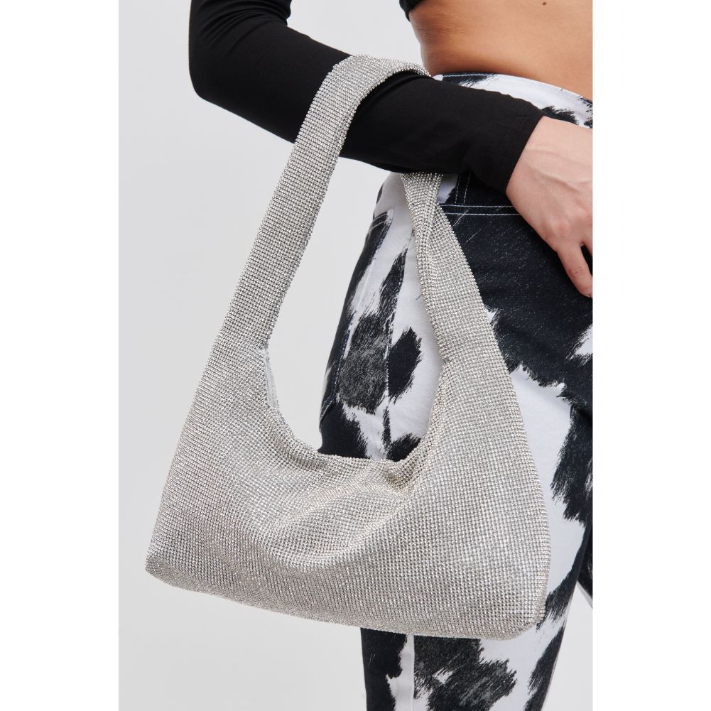 Soraka Elegant Evening Bag for Women - Clutch Purse with Rhinestone Decor - Perfect for Parties, Weddings & Special Occasions