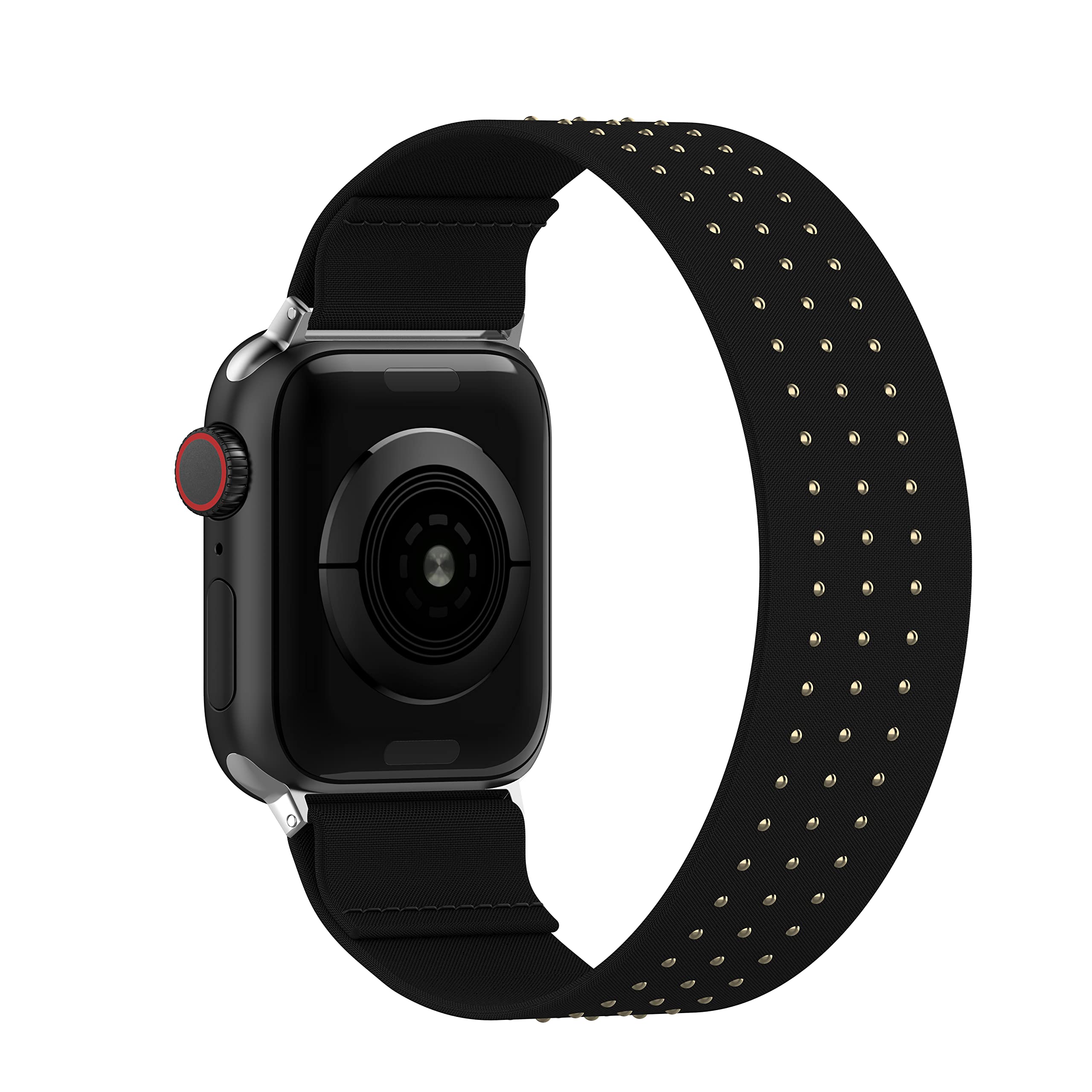 BMBEAR Stretchy Solo Loop Bands for Apple Watch 40mm 38mm 44mm 42mm 41mm 45mm 49mm & Ultra - Braided Elastic Nylon Wristbands for Women & Men - Compatible with iWatch Series 8/7/6/5/4/3/2/1/SE - Perfect for Workouts, Running & Everyday Wear
