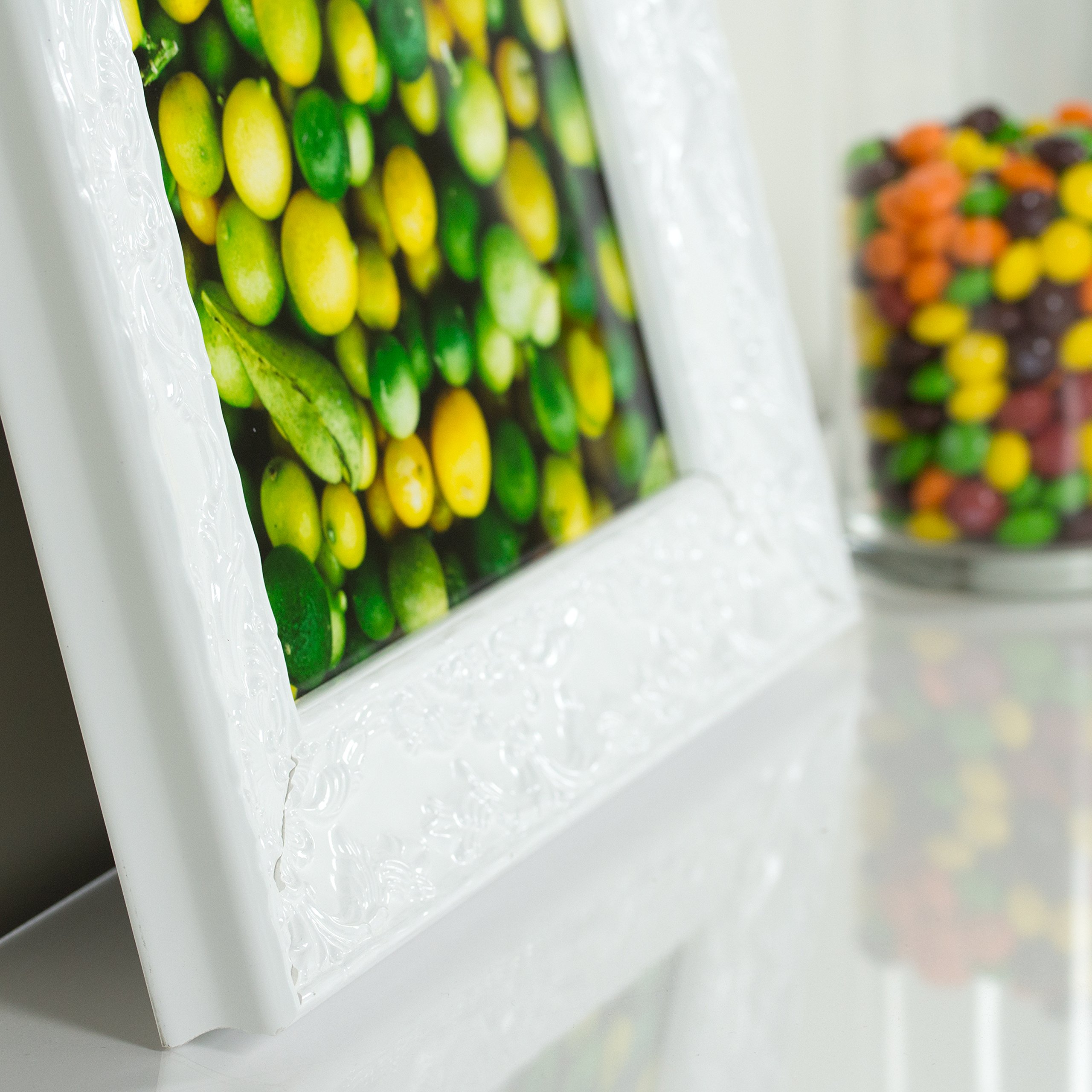 Craig Frames Renaissance Pearl White 10x12 Inch Picture Frame - Perfect for Wall Art, Family Photos & Home Decor