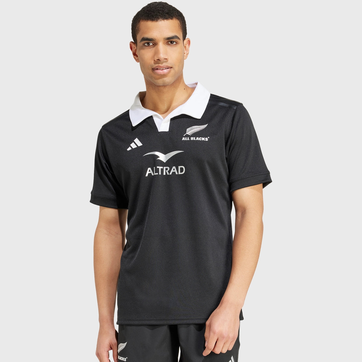 Adidas All Blacks Men's Home Replica Rugby Jersey 2024/25 - Official Licensed Jersey for Rugby Fans & Sports Enthusiasts - Perfect for Game Day, Training & Fan Events