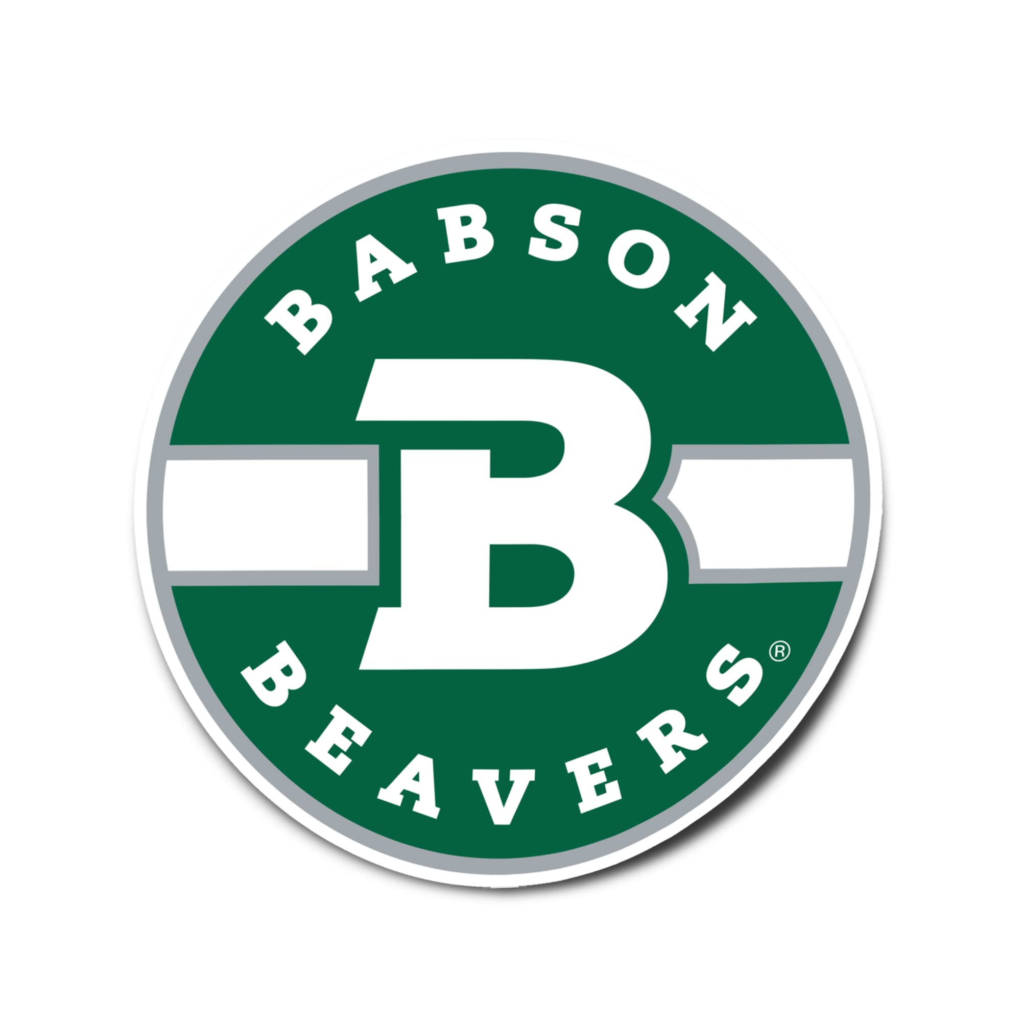Desert Cactus Babson College Sticker - Beavers Vinyl Decal for Laptop, Water Bottle, Car & Scrapbook - Waterproof & Durable (IND 00029A) - Perfect for College Students, Alumni & Fans