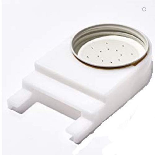5-Pack Plastic Bee Feeder with Metal Lid - Fits Small Mouth Canning Jars - Boardman Style Entrance Feeder & Waterer for Beehives - Ideal for Beekeeping, Pollination & Honey Production