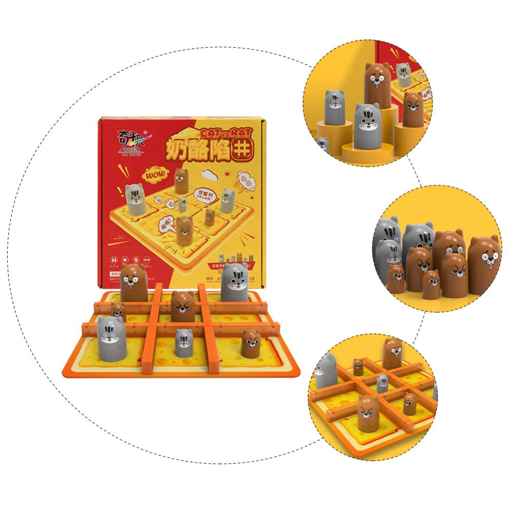 TOYANDONA Gobblers Strategy Board Game - Stacking Cups Chess Set, Brain Teaser & Educational Family Toy for Kids & Adults | Perfect for Parent-Child Bonding, Game Nights & Party Entertainment