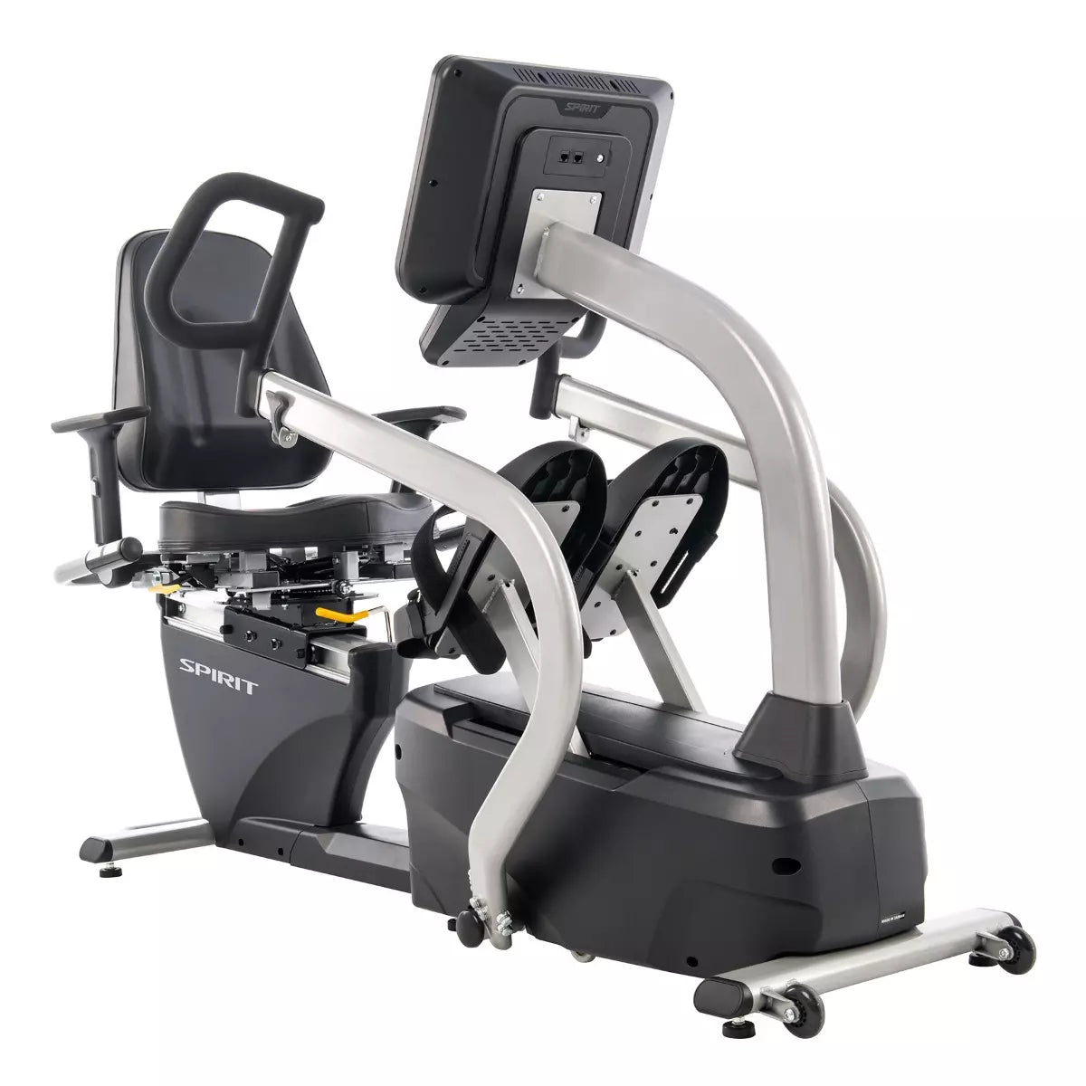 Spirit CRS800S Recumbent Stepper Exercise Bike - Low Impact Cardio Machine for Home Gym, Seniors & Physical Therapy - Compact Fitness Equipment for Small Spaces & Rehabilitation Workouts