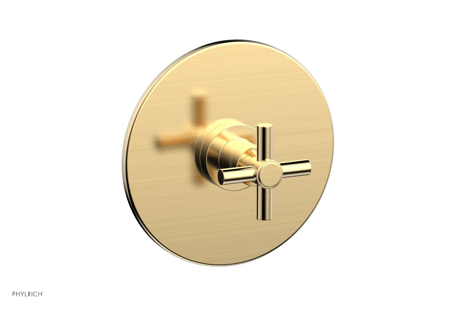 BASIC Pressure Balance Shower Valve Trim Kit with Tubular Cross Handle - DPB3134TO - Perfect for Bathroom Renovation & Modern Home Upgrades