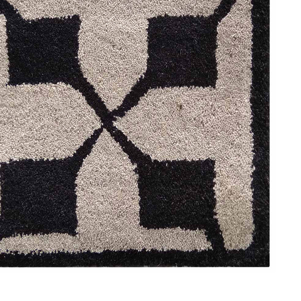 Serene Hand Tufted Area Rug - Soft Boho Chic Wool Carpet for Living Room, Bedroom & Nursery | Perfect for Cozy Home Decor