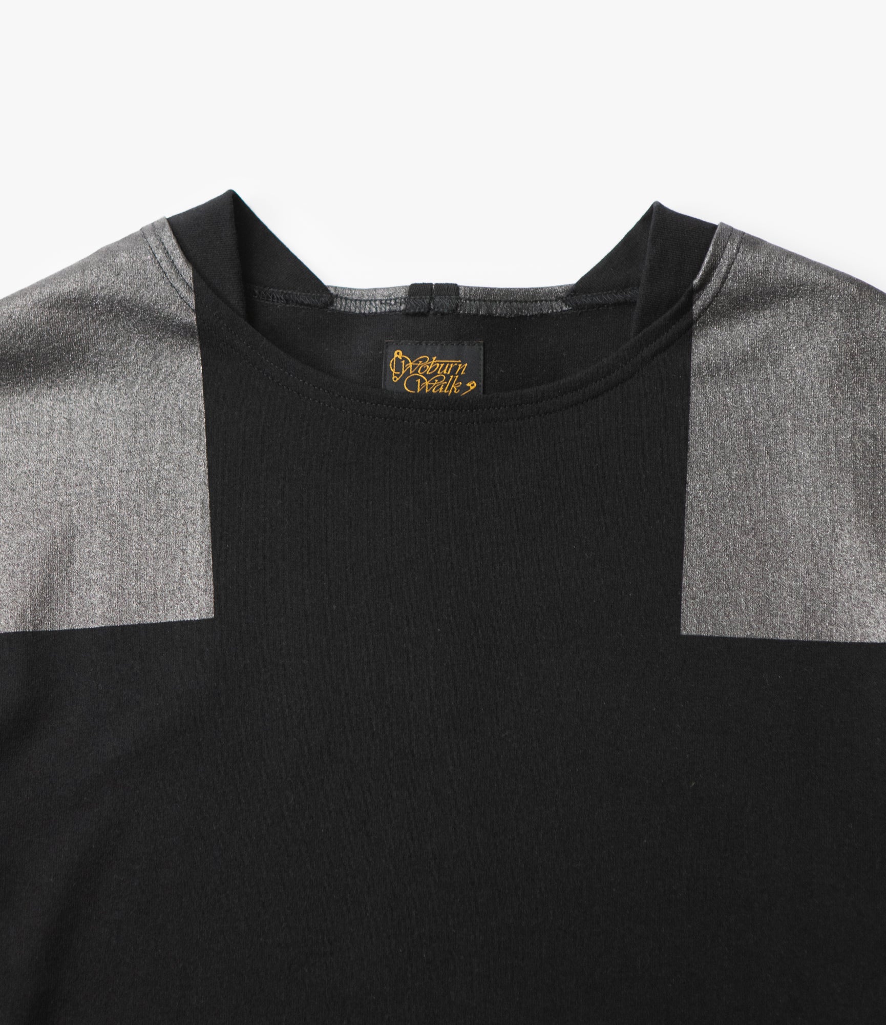 Fisherman Boat Neck Shirt for Men - Classic Donkey Print Design in Black & Metallic Stripe - Perfect for Casual Wear, Beach Outings, and Summer Fashion