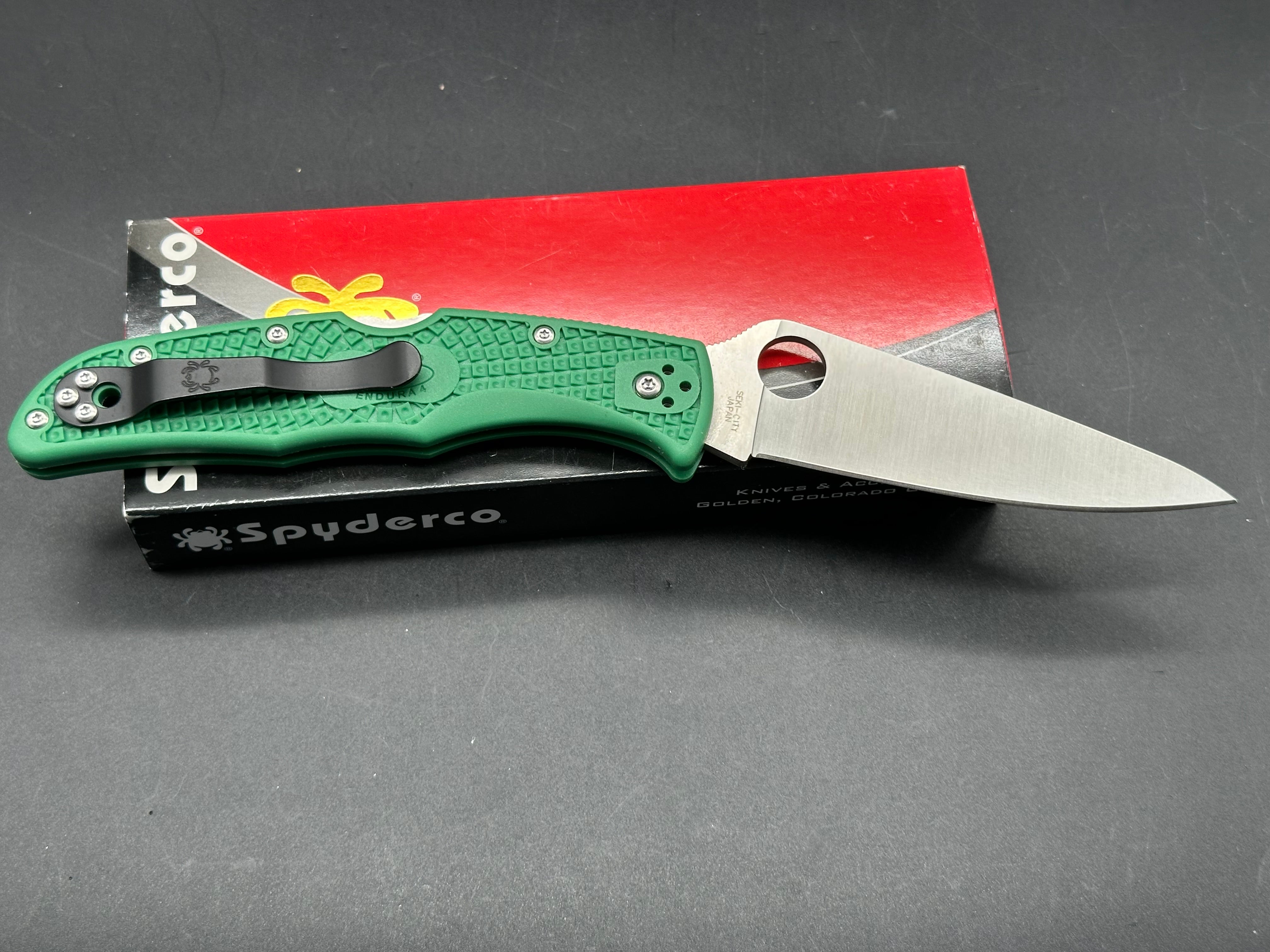 Spyderco Endura 4 Folding Knife - 3.75