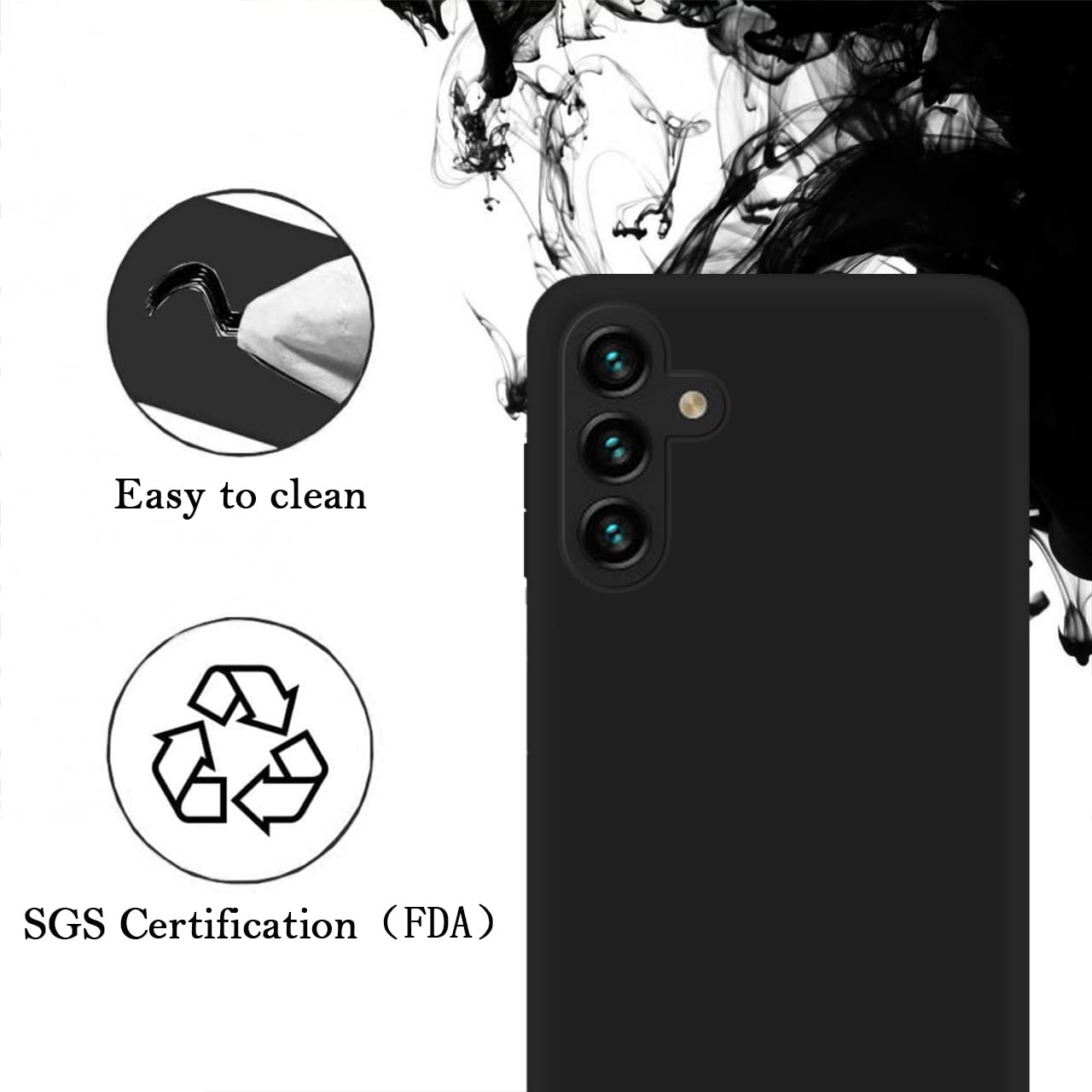 Custom Samsung Galaxy A13 5G/A13 Phone Case - Personalized Photo/Text/Name Design - Anti-Scratch Soft TPU Protective Cover (Black) - Perfect for Everyday Use, Gifts & Travel Protection