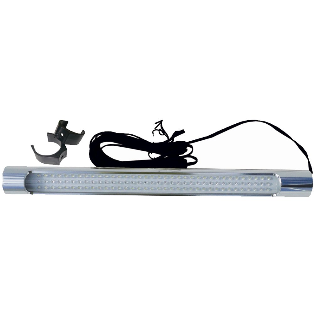 High-Quality Taco T-Top Tube LED Light - Aluminum Housing, White/Red Dual Color for Boats, Trucks & Off-Road Vehicles - Waterproof & Durable for Marine, RV & Outdoor Adventures