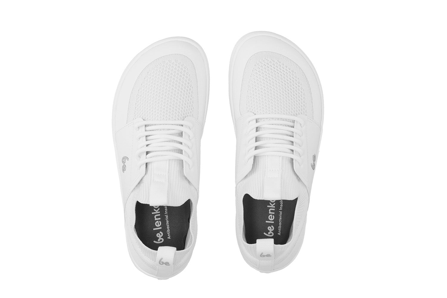 Barefoot Sneakers for Women - Be Lenka Swift All White Minimalist Shoes | Lightweight & Flexible for Running, Walking & Gym Workouts