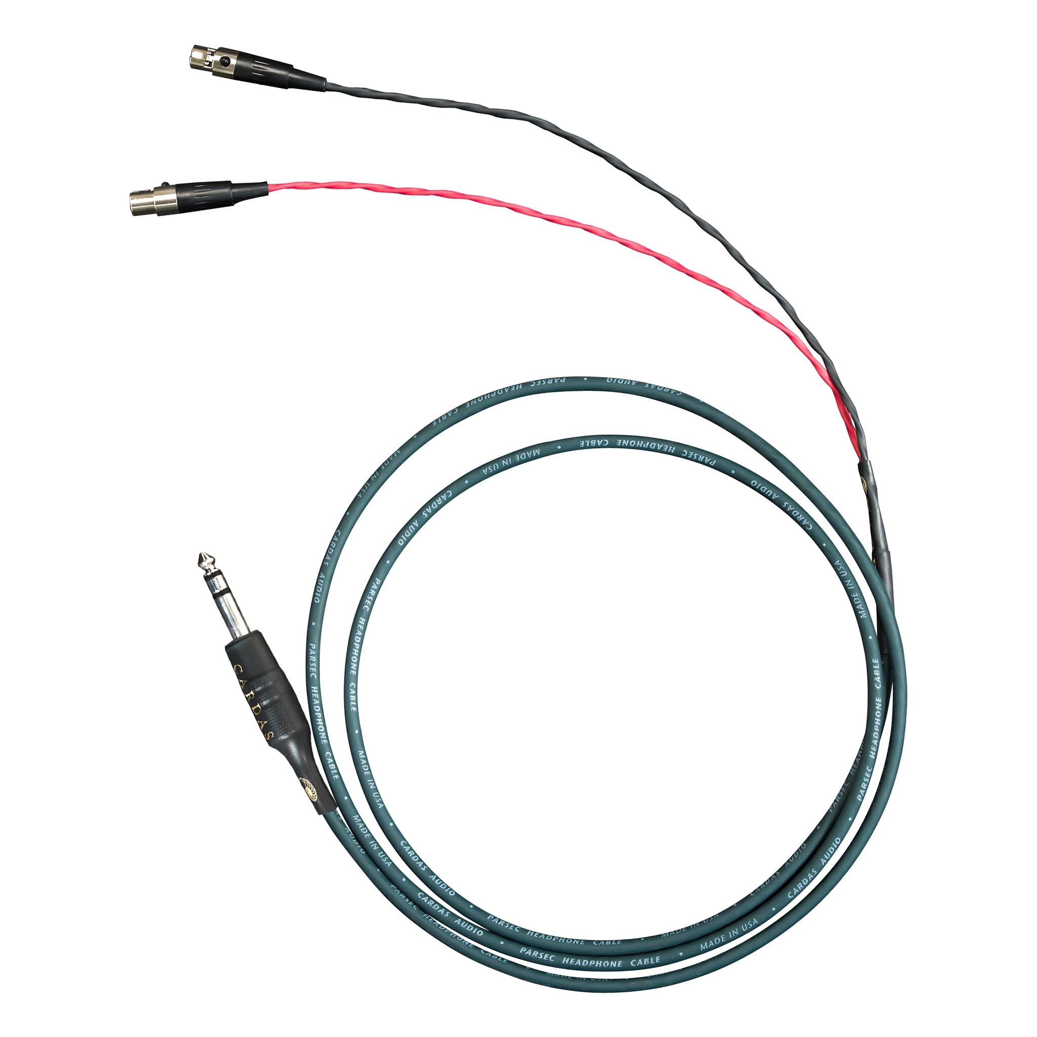 Premium Cardas Parsec Headphone Cable - High-Performance Audio Upgrade for Audiophiles | Perfect for Studio Monitoring, Gaming & Home Entertainment Systems