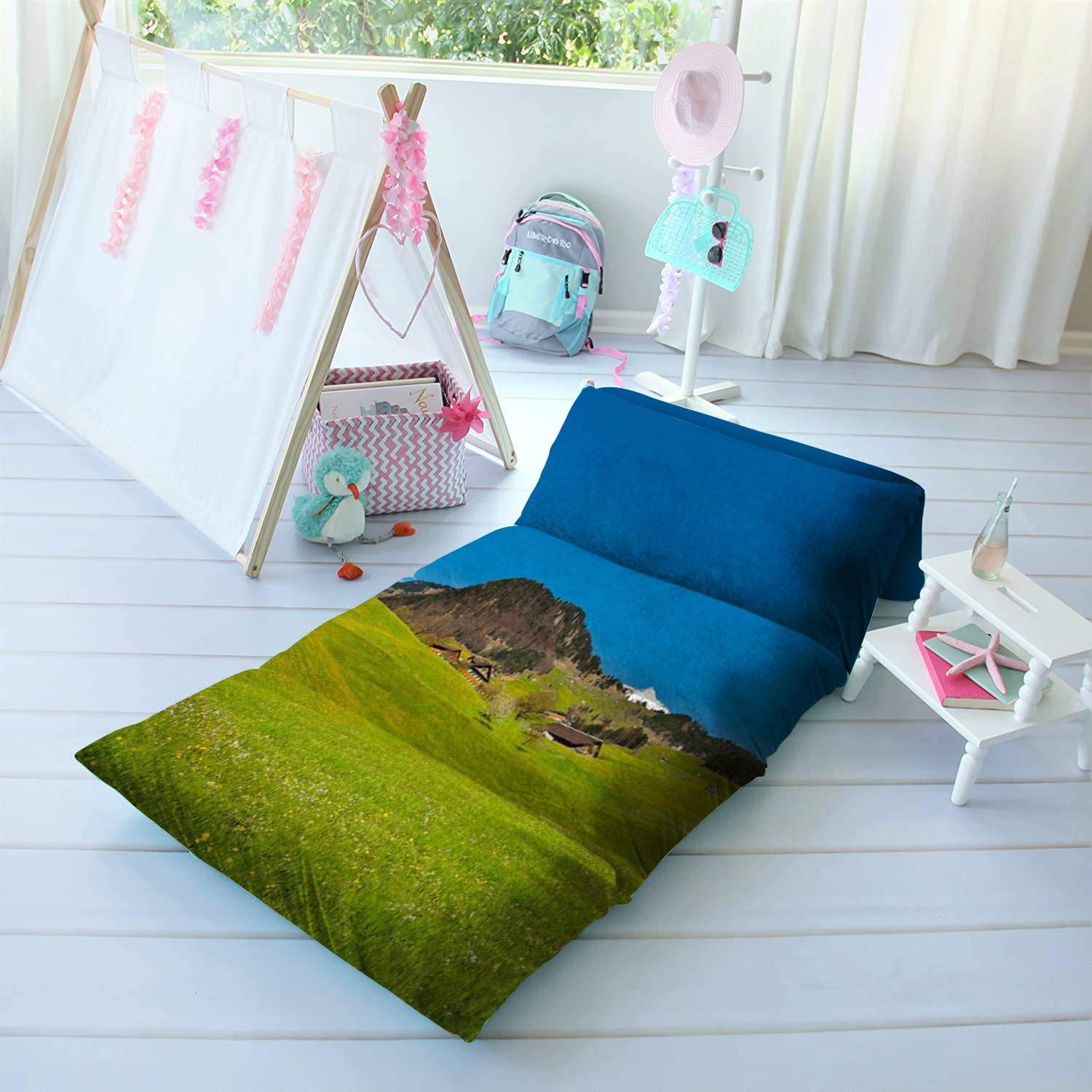 Soft Kids Floor Pillow Bed - 26