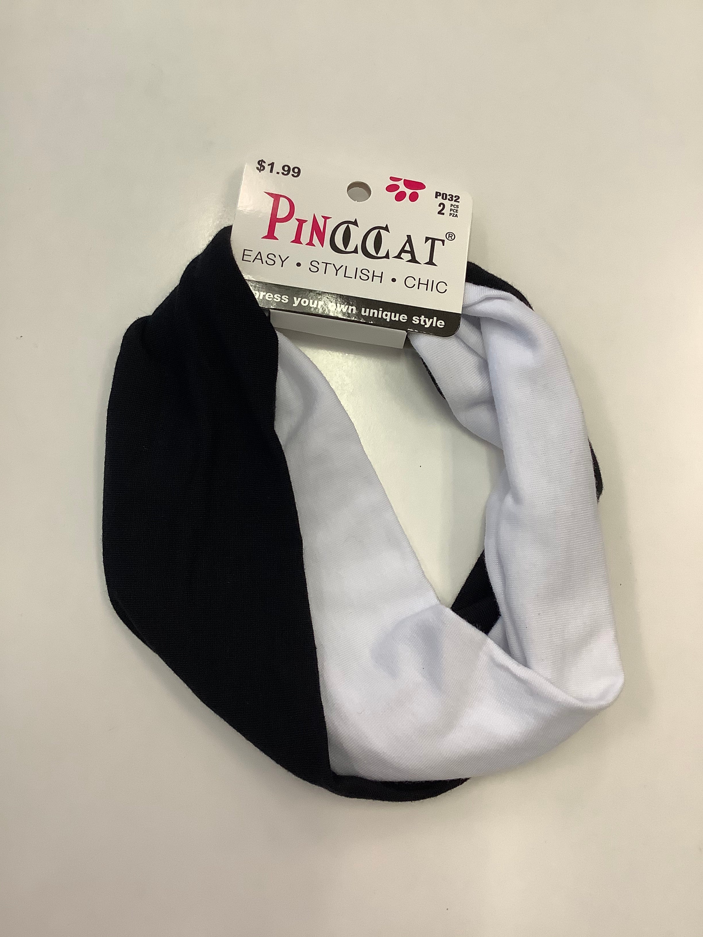 PINCCAT #P032 Assorted Head Wraps - Stylish & Comfortable Hair Accessories for Women, Perfect for Workouts, Yoga, and Everyday Fashion
