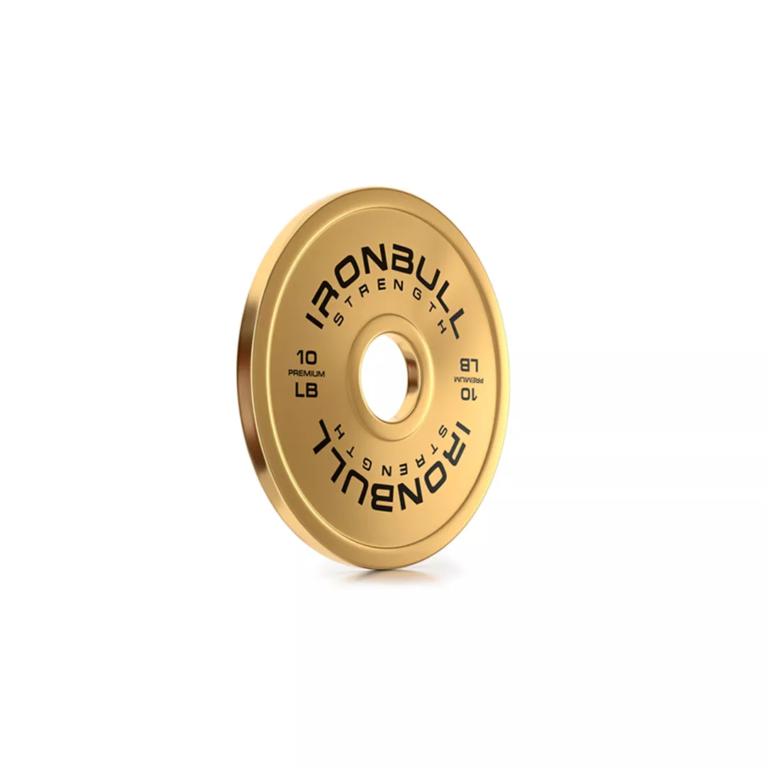 Premium Gold Plates and Weight Sets (LB) - Perfect for Gym, Home Workouts, and Strength Training
