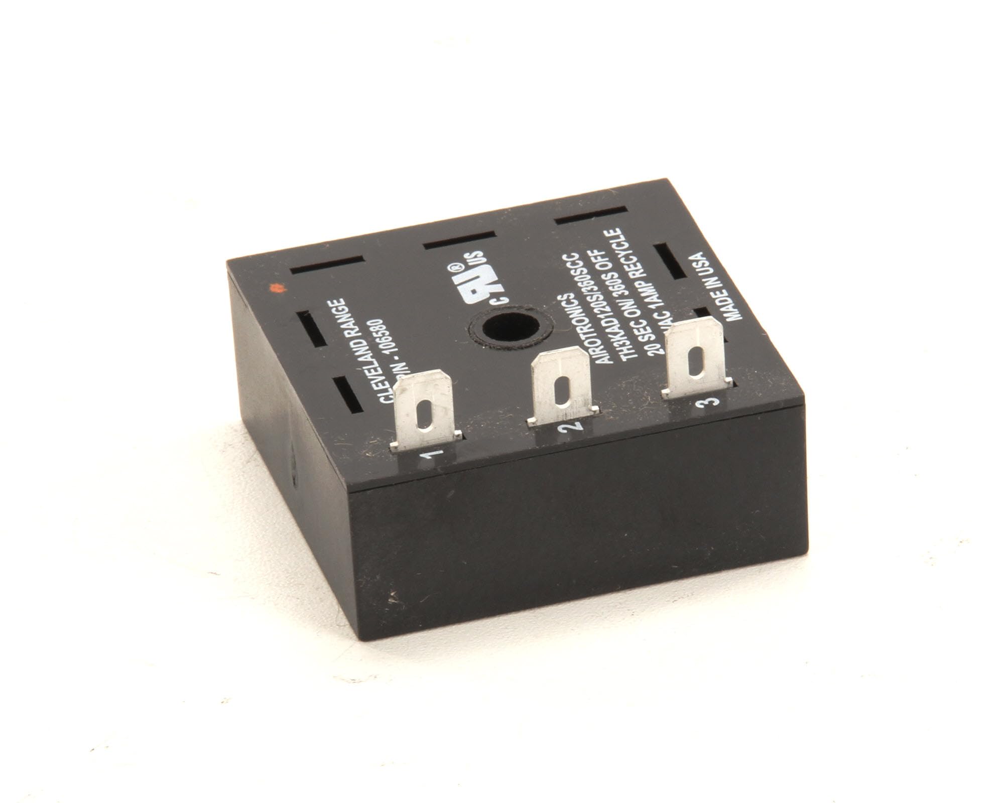 Cleveland 106580 20-Second On 6-Minute Off Timer - Perfect for Irrigation Systems, Lighting Controls & Industrial Automation