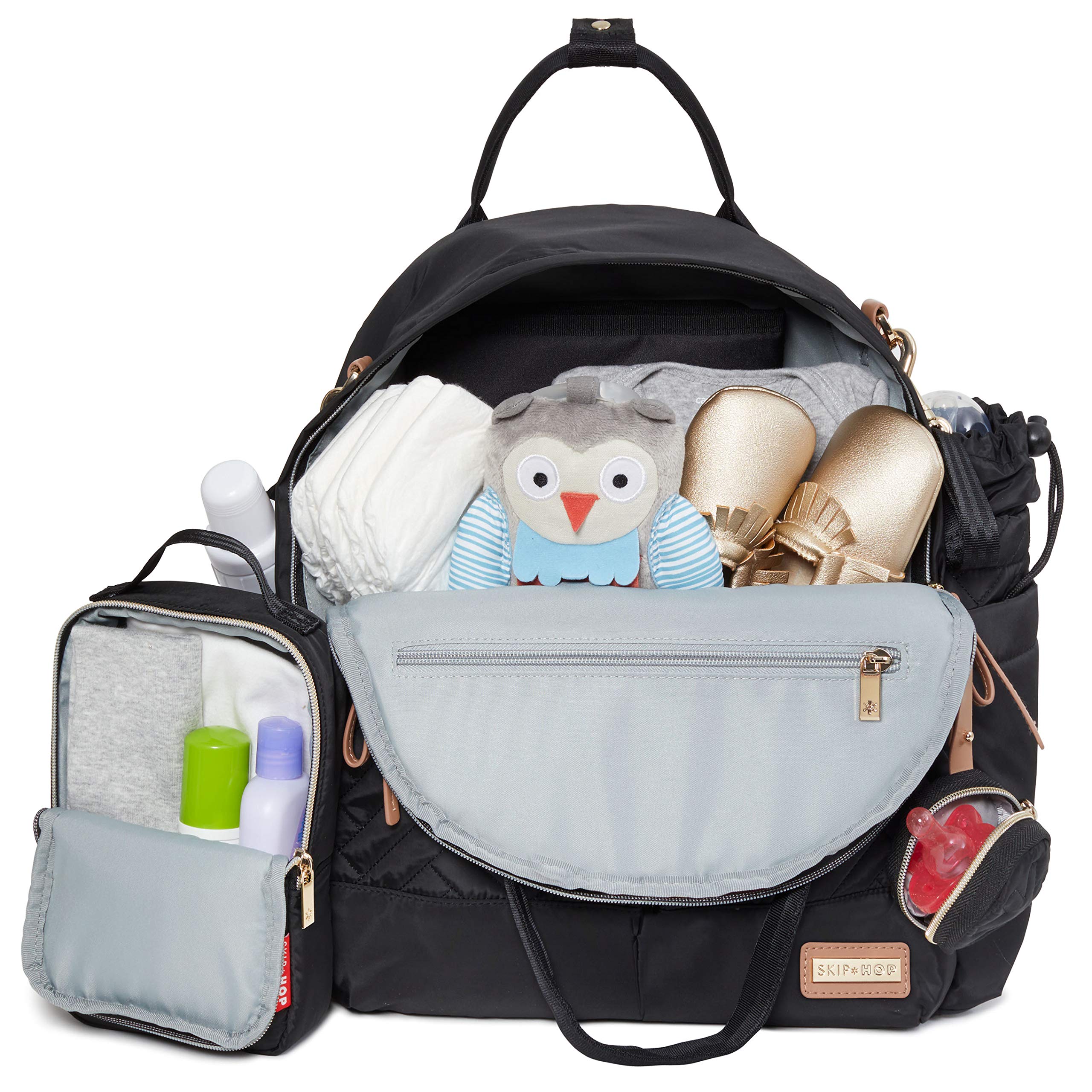 Skip Hop Diaper Bag Backpack - Stylish & Functional Baby Essentials Organizer for Moms & Dads - Perfect for Travel, Daycare & On-the-Go Parenting