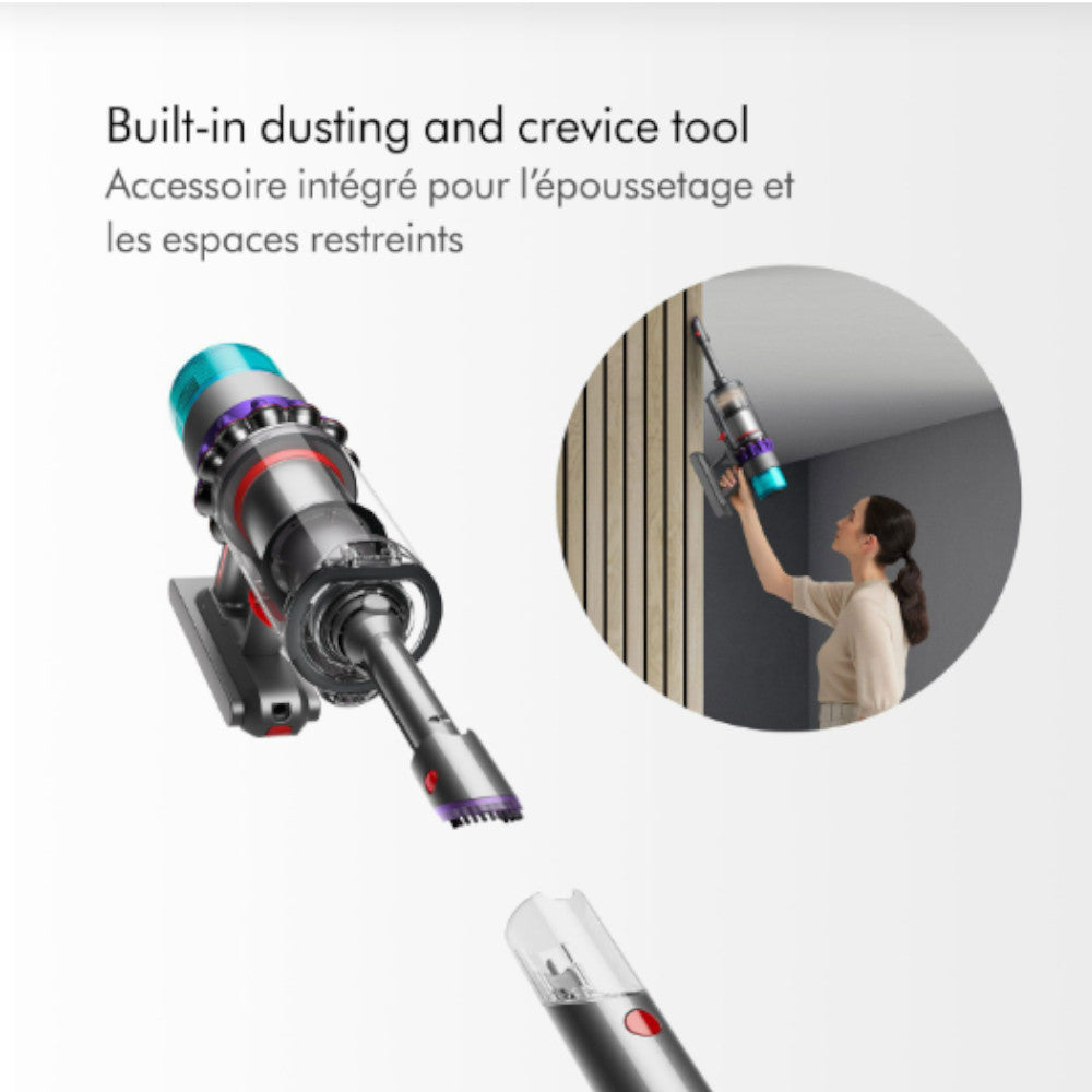 Refurbished Dyson Gen5 Detect Cordless Stick Vacuum - Excellent Condition | 1-Year Warranty | Powerful Suction for Pet Hair & Hardwood Floors | Lightweight for Easy Home Cleaning