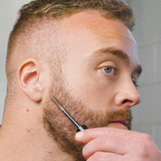1 Day Beard Color for Men - Natural Looking Instant Gray Coverage - Waterproof & Smudge Proof Beard Dye - Perfect for Daily Use, Travel & Special Occasions