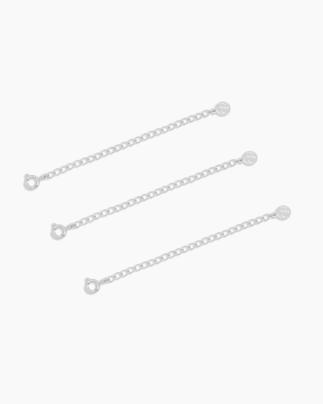 3-Piece Necklace Extender Set - 3 Inch Adjustable Chain Extender for Jewelry Customization - Perfect for Necklaces, Pendants & Charms