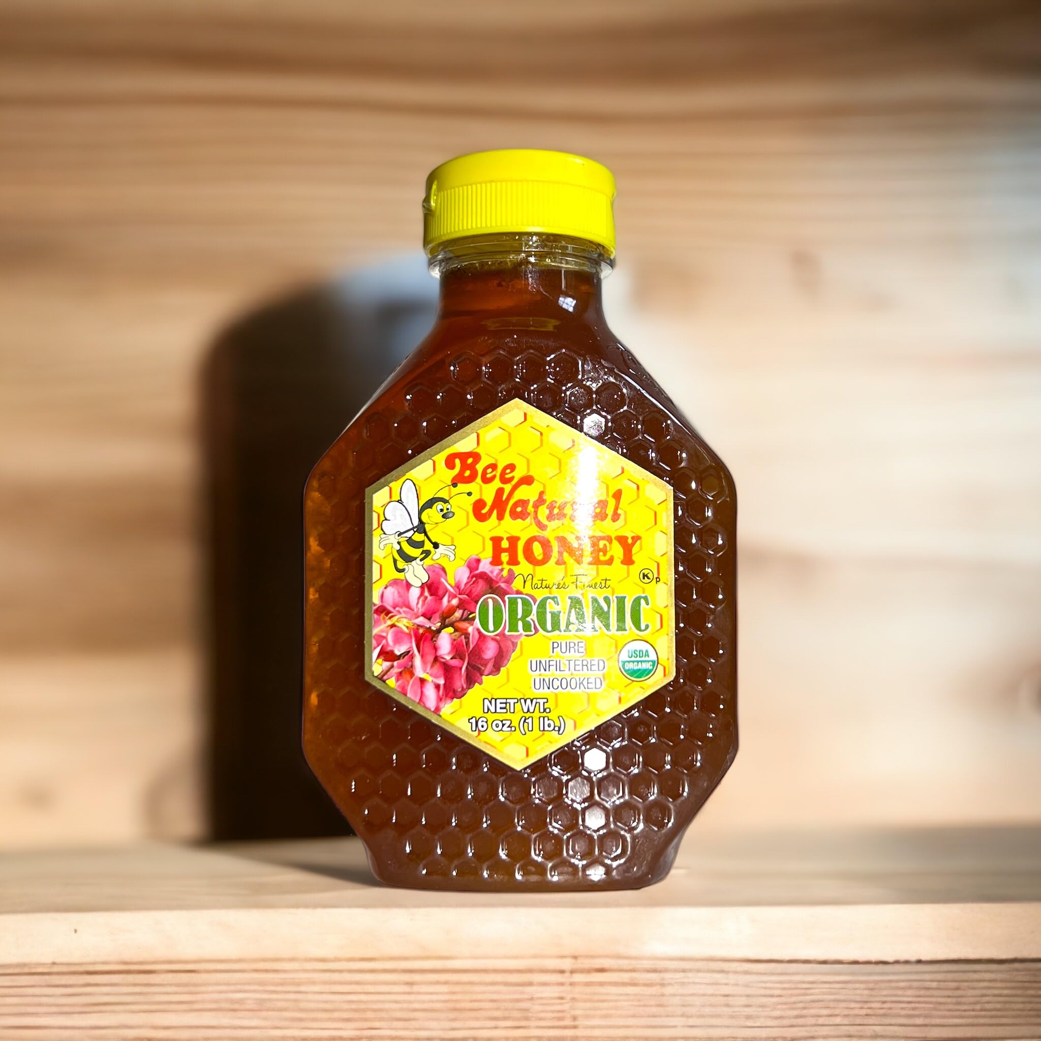 Organic Raw Honey | Pure Unfiltered USDA Certified for Baking & Tea