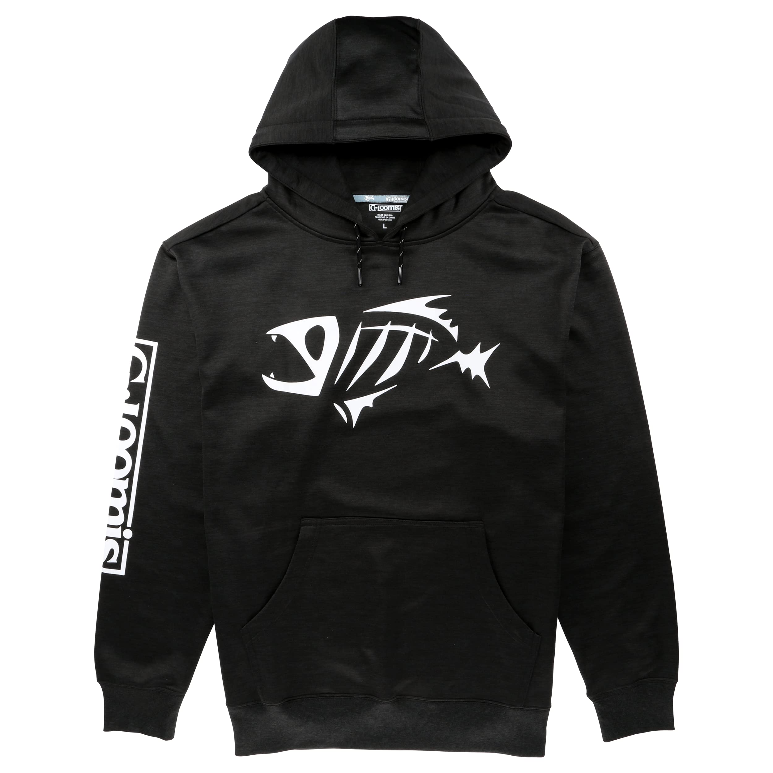 G. Loomis Performance Hoodie for Men - Lightweight Water-Resistant Fishing Jacket with Hood - Ideal for Outdoor Fishing, Hiking & Casual Wear