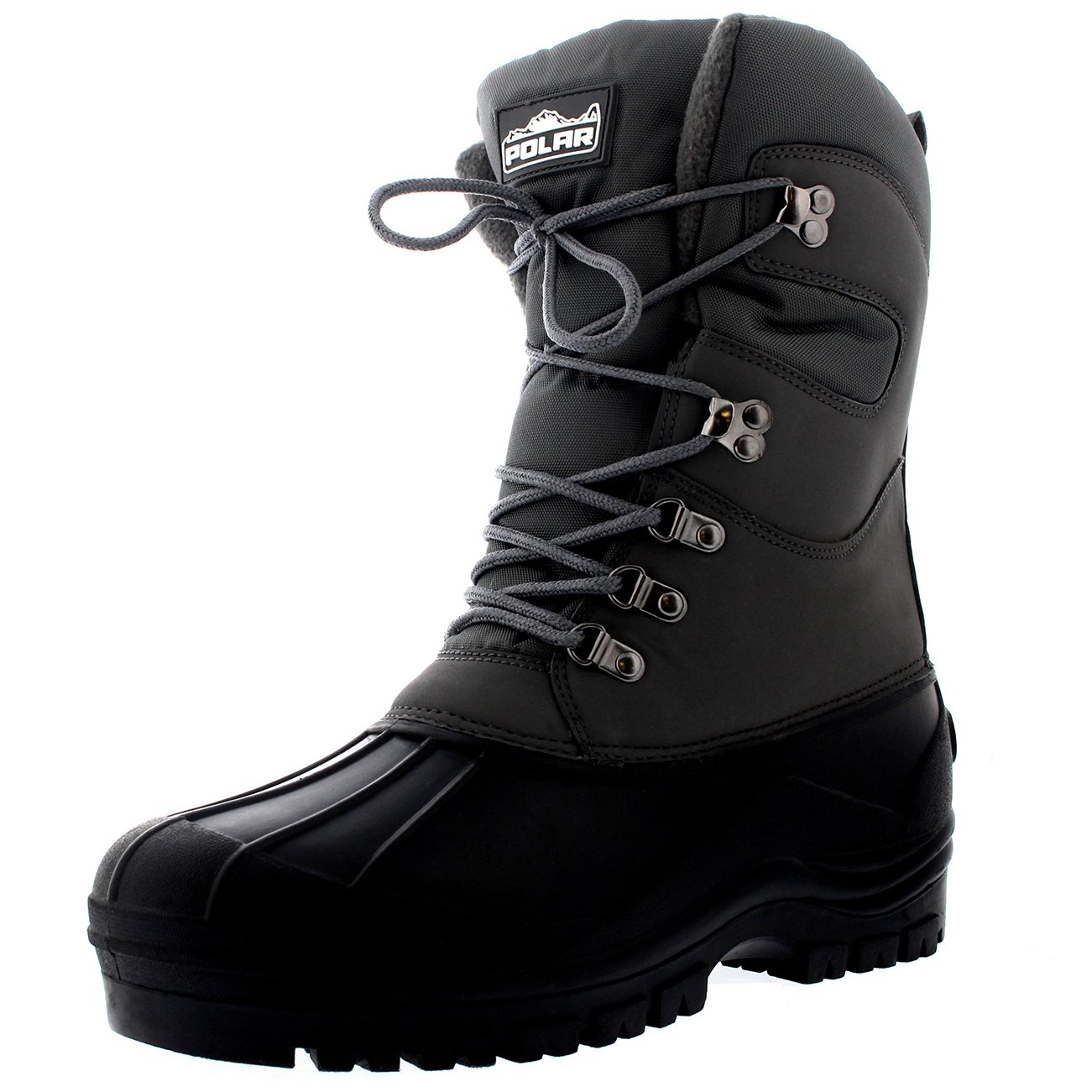 Men's Waterproof Snow Boots - Winter Hiking & Safety Thermal Shoes for Outdoor
