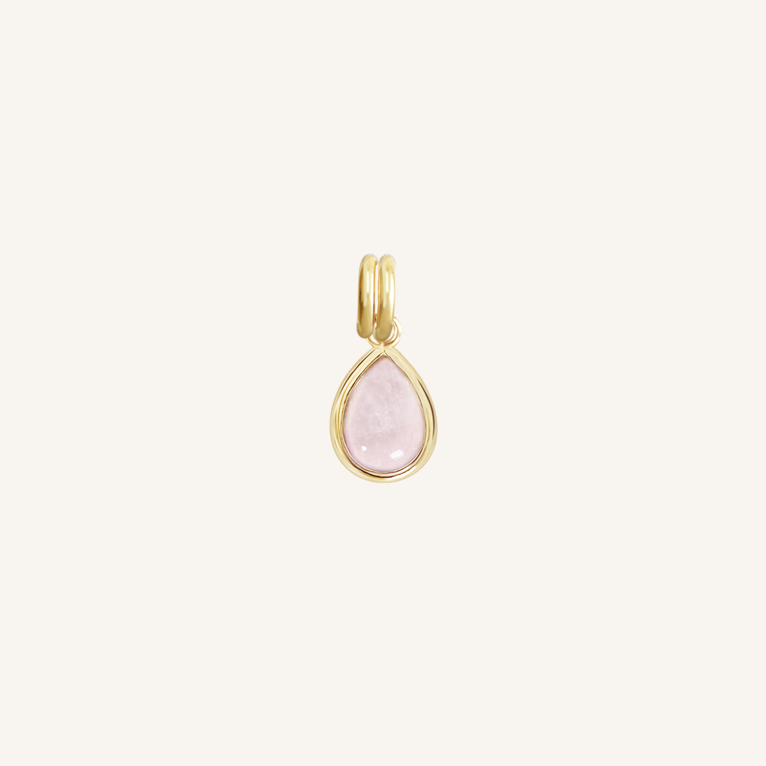 Rose Quartz Trove Charm - Healing Crystal Jewelry for Love & Positivity | Perfect for Meditation, Gifts & Spiritual Wellness