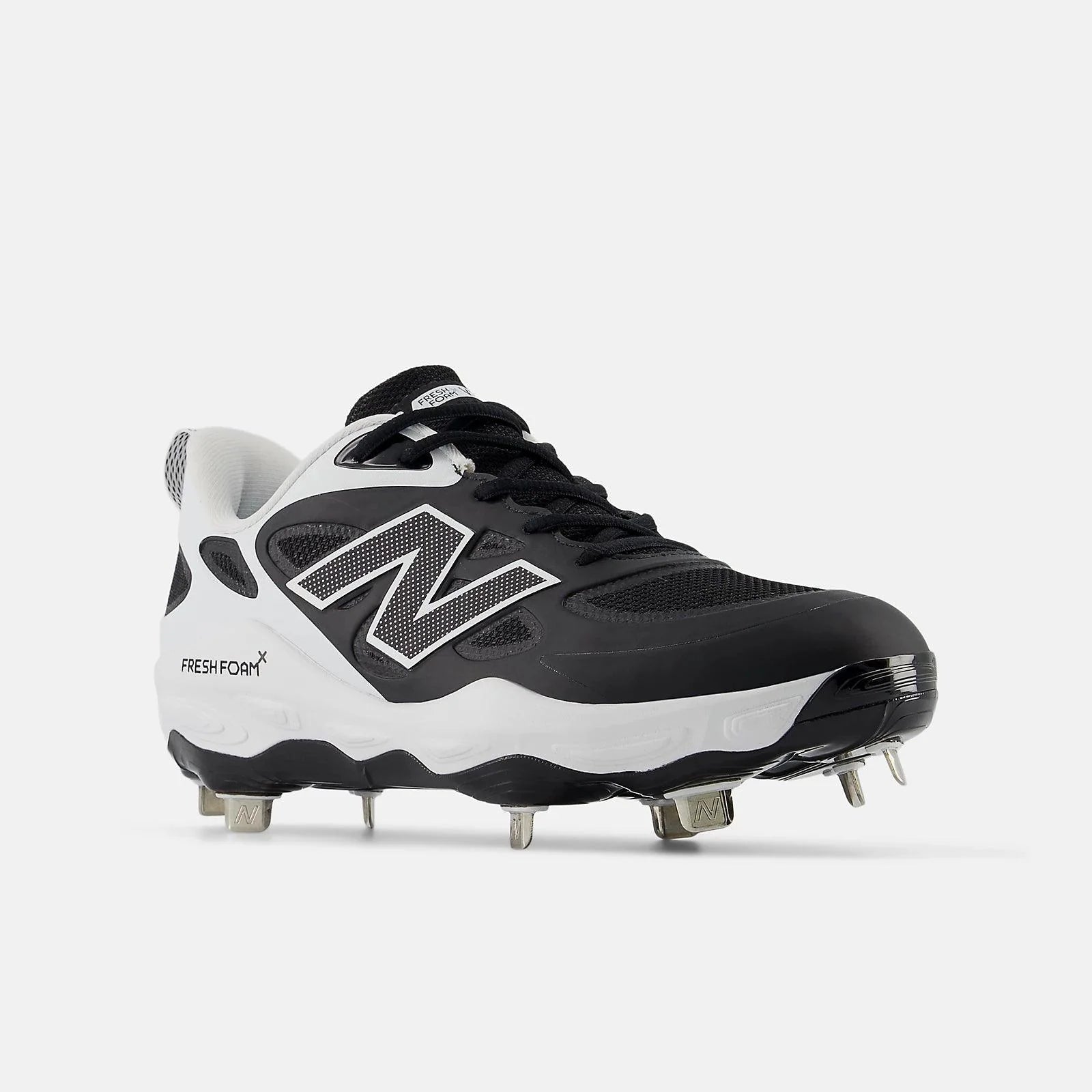 New Balance Women's Fresh Foam X Velo v4 Metal Fastpitch Softball Cleats - Black (SMVELOK4) | Lightweight & Comfortable for Competitive Games & Training