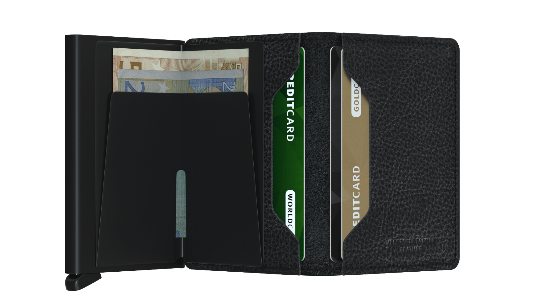 SECRID Slimwallet Vegan Leather - RFID Blocking Minimalist Wallet for Men & Women | Perfect for Travel, Everyday Use & Gift Giving