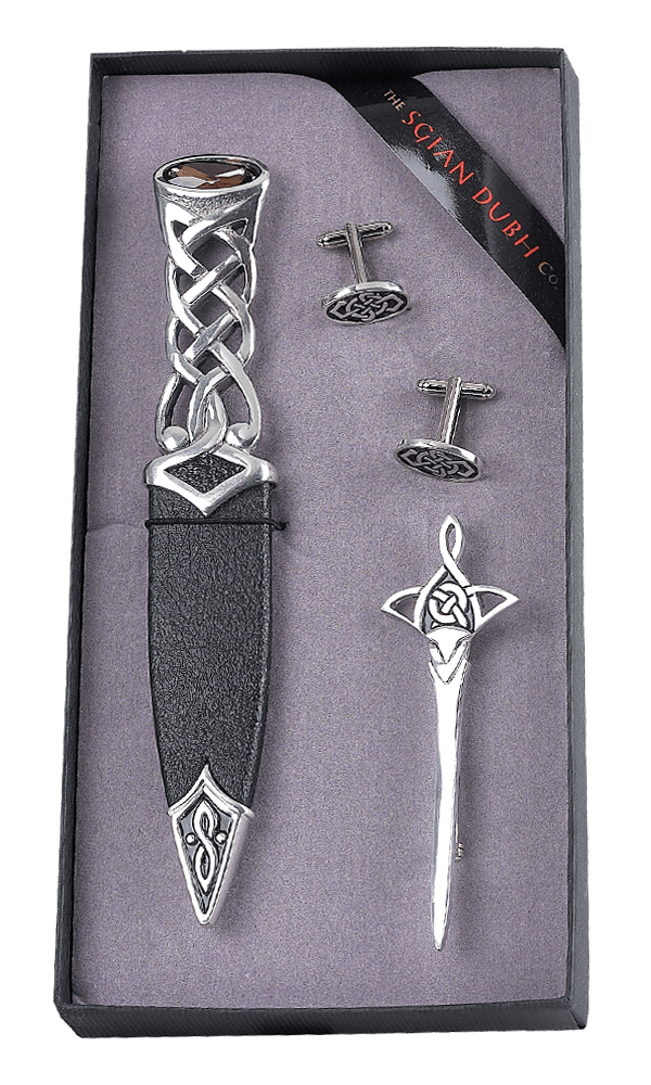 Celtic Design Stone Top Gift Set - Elegant Home Decor for St. Patrick's Day, Housewarming & Wedding Gifts | SK99 | Perfect for Irish-Themed Parties & Celtic Lovers