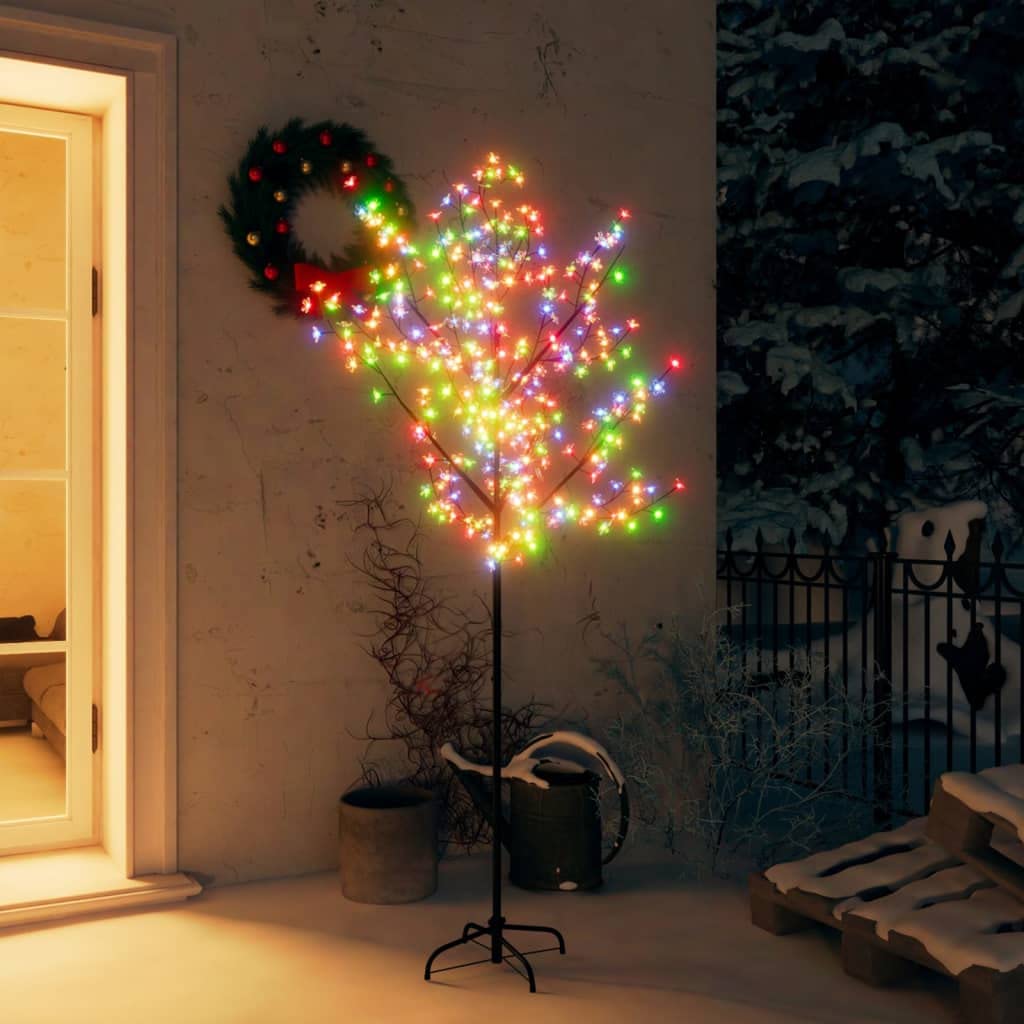 200 LED Cherry Blossom Christmas String Lights - 70.9