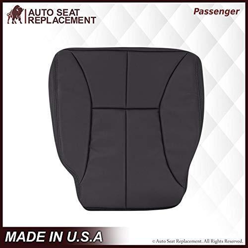 1998-2002 Dodge Ram 1500/2500/3500 Replacement Seat Cover - Synthetic Leather & Vinyl Seat Covers for Laramie SLT (Agate Dark Gray, Passenger Bottom) | Durable & Custom Fit for Truck Interior Protection | Perfect for Daily Commuting, Road Trips & Off-Road Adventures