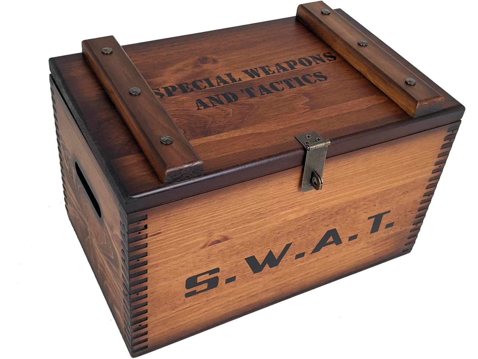 SWAT Gifts - Tactical Ammo Box for Military Enthusiasts | Perfect for Storage, Survival Kits & Collectibles