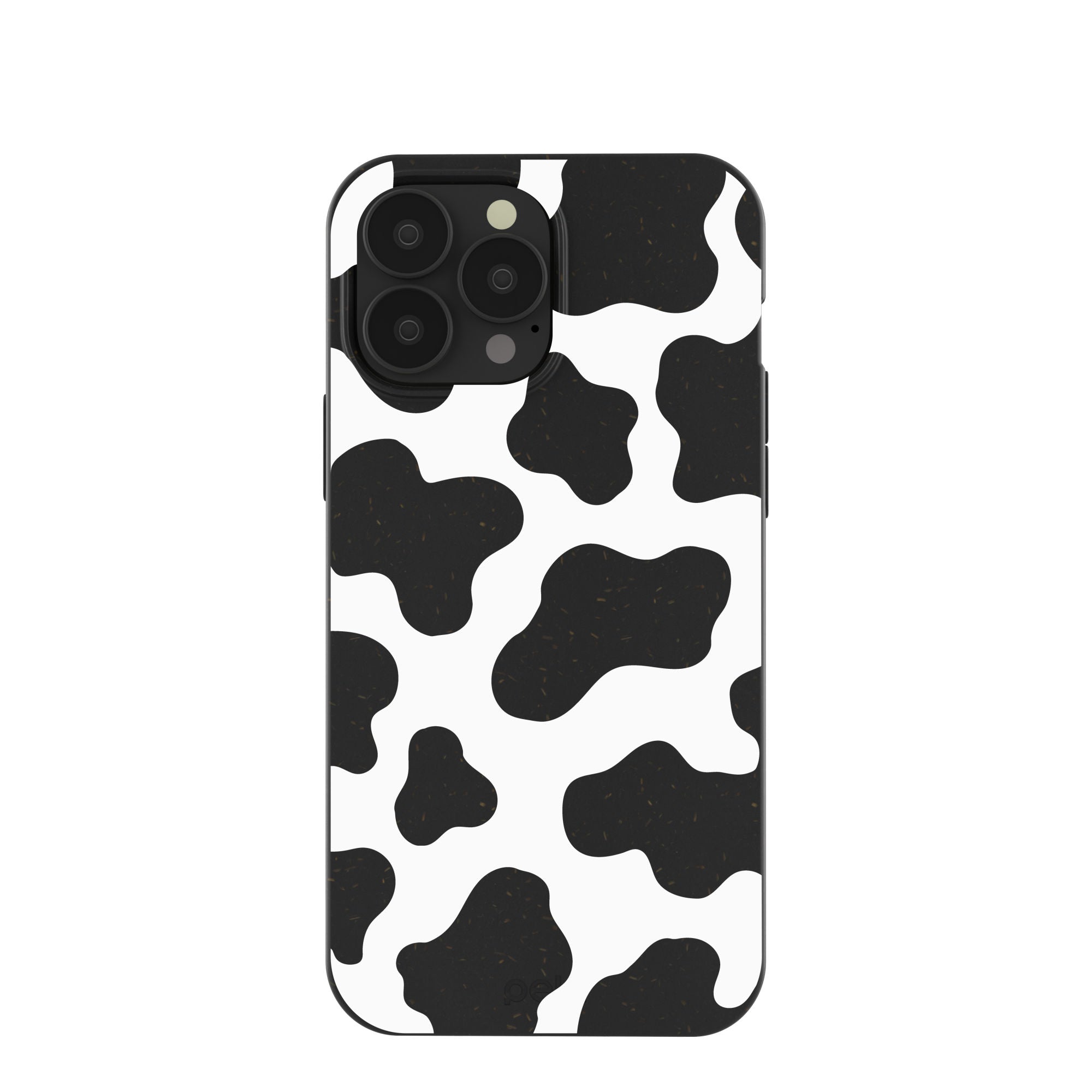Premium Black Cow Leather iPhone 13 Pro Max Case - Slim Protective Cover with Shock Absorption for Daily Use, Work & Travel