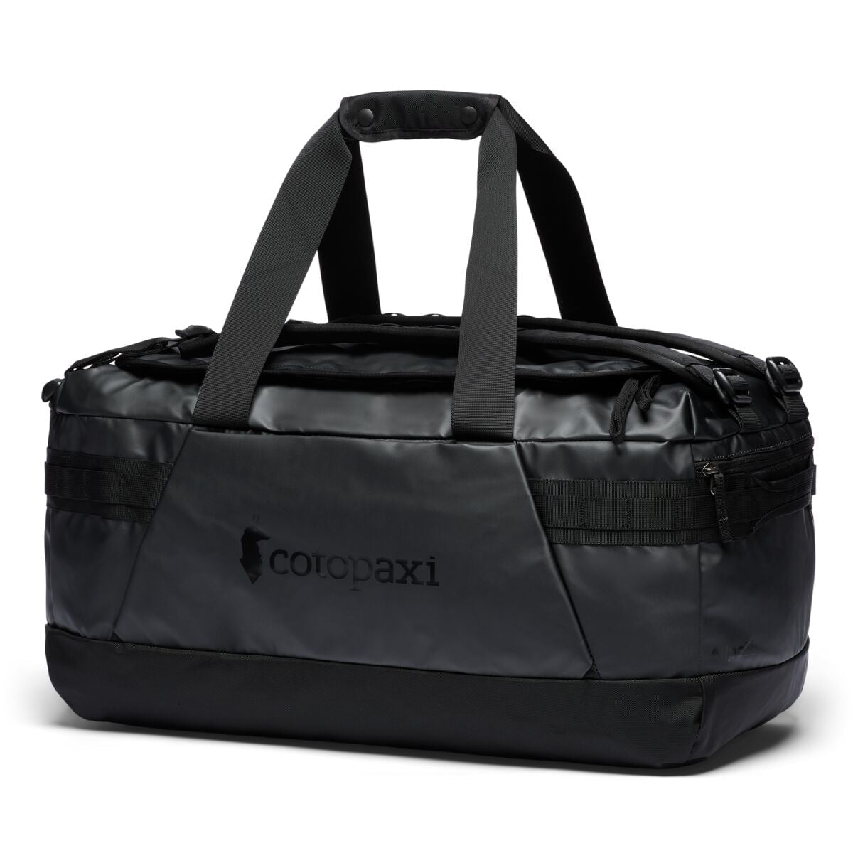Cotopaxi Allpa Getaway 55L Travel Duffel Bag - Waterproof Carry-On Luggage for Weekend Trips & Outdoor Adventures (Black) - Perfect for Camping, Hiking & Air Travel
