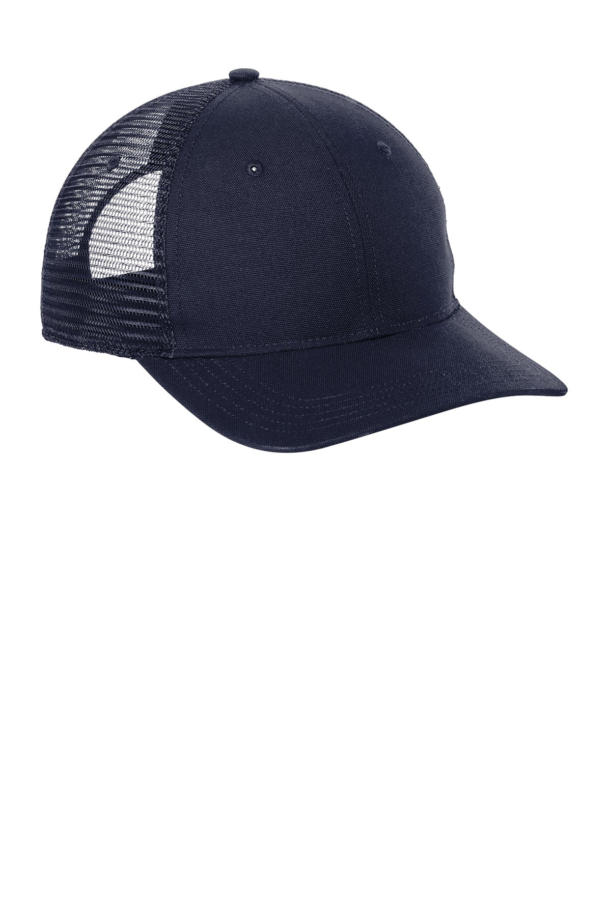 Carhartt Canvas Mesh Back Custom Caps for Men & Women - Navy Blue Adjustable Baseball Hat for Work, Outdoor & Casual Wear