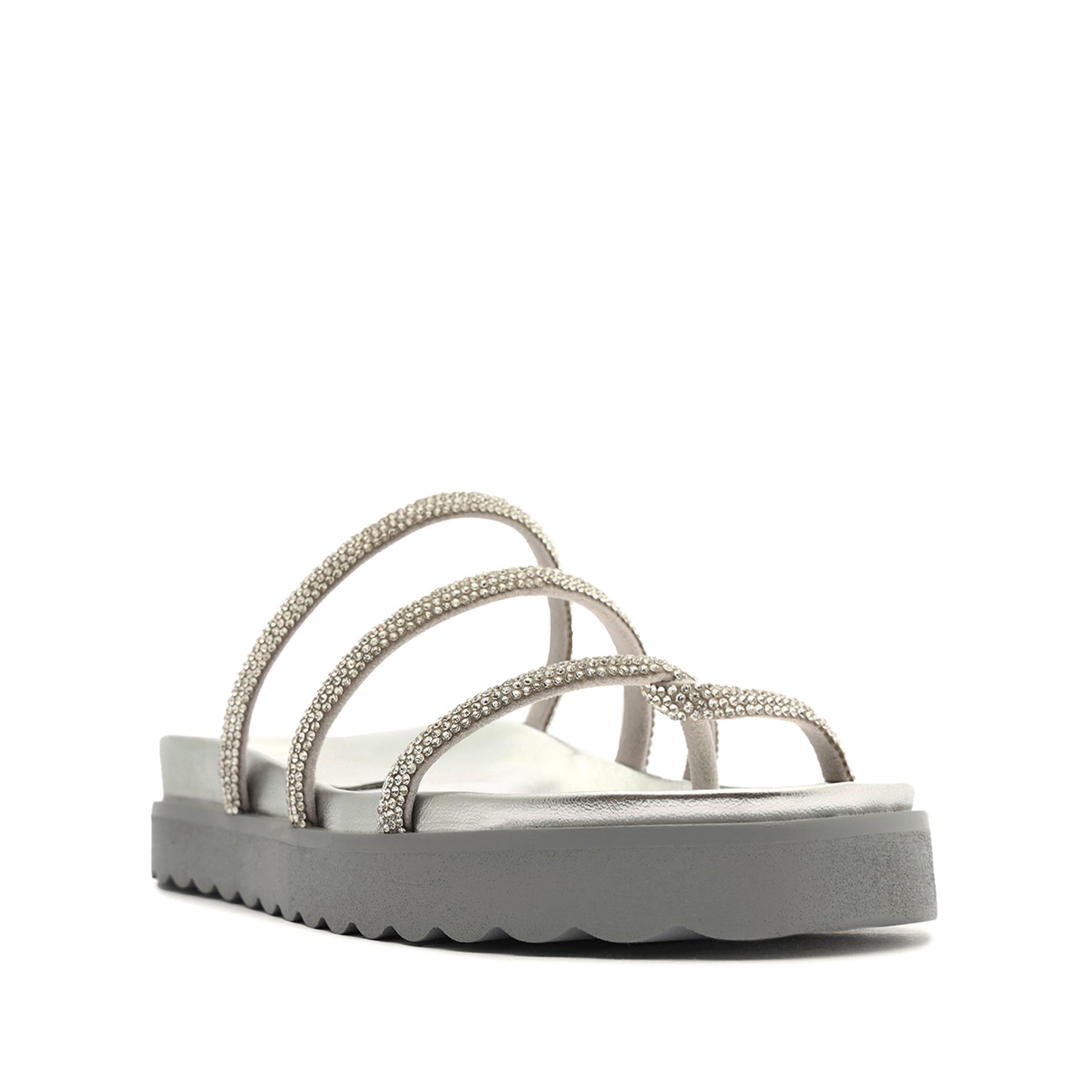 Phoebe Sporty Metallic Nappa Leather Sandals for Women - Comfortable Summer Walking Shoes for Beach, Vacation & Casual Outfits