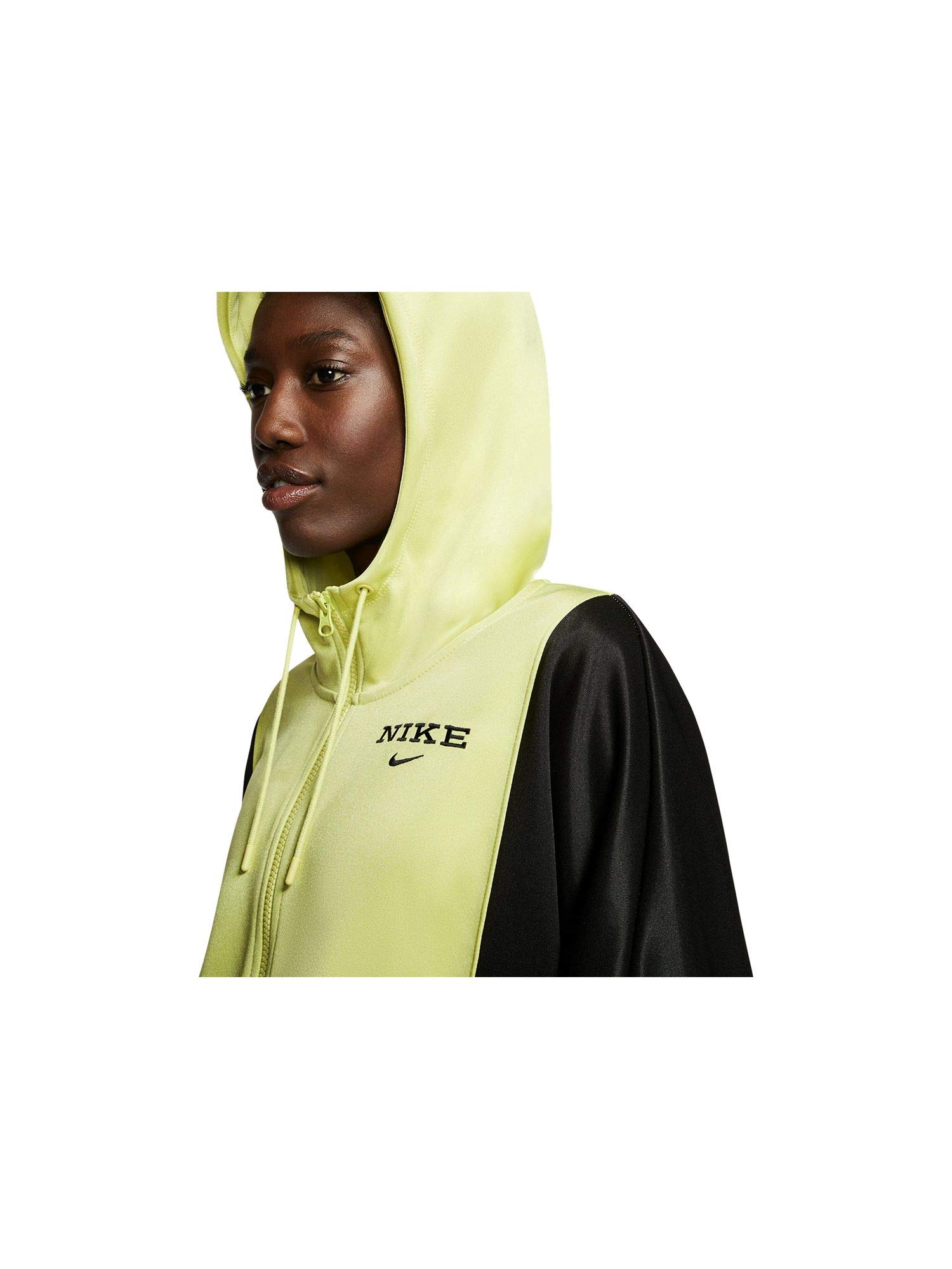 Nike Women's Colorblock Zip-Up Hoodie - Lightweight Athletic Jacket for Running, Gym & Casual Wear | Sportswear Collection