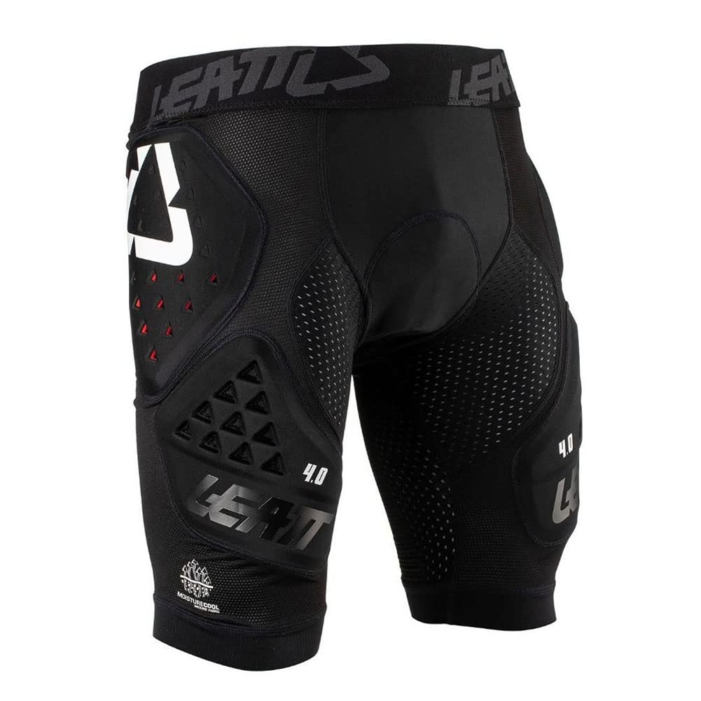Leatt Impact Shorts 3DF 4.0 - Protective Bike Shorts for Mountain Biking & Motocross - Durable Padded Cycling Shorts for Men & Women - Ideal for Downhill, BMX & Extreme Sports