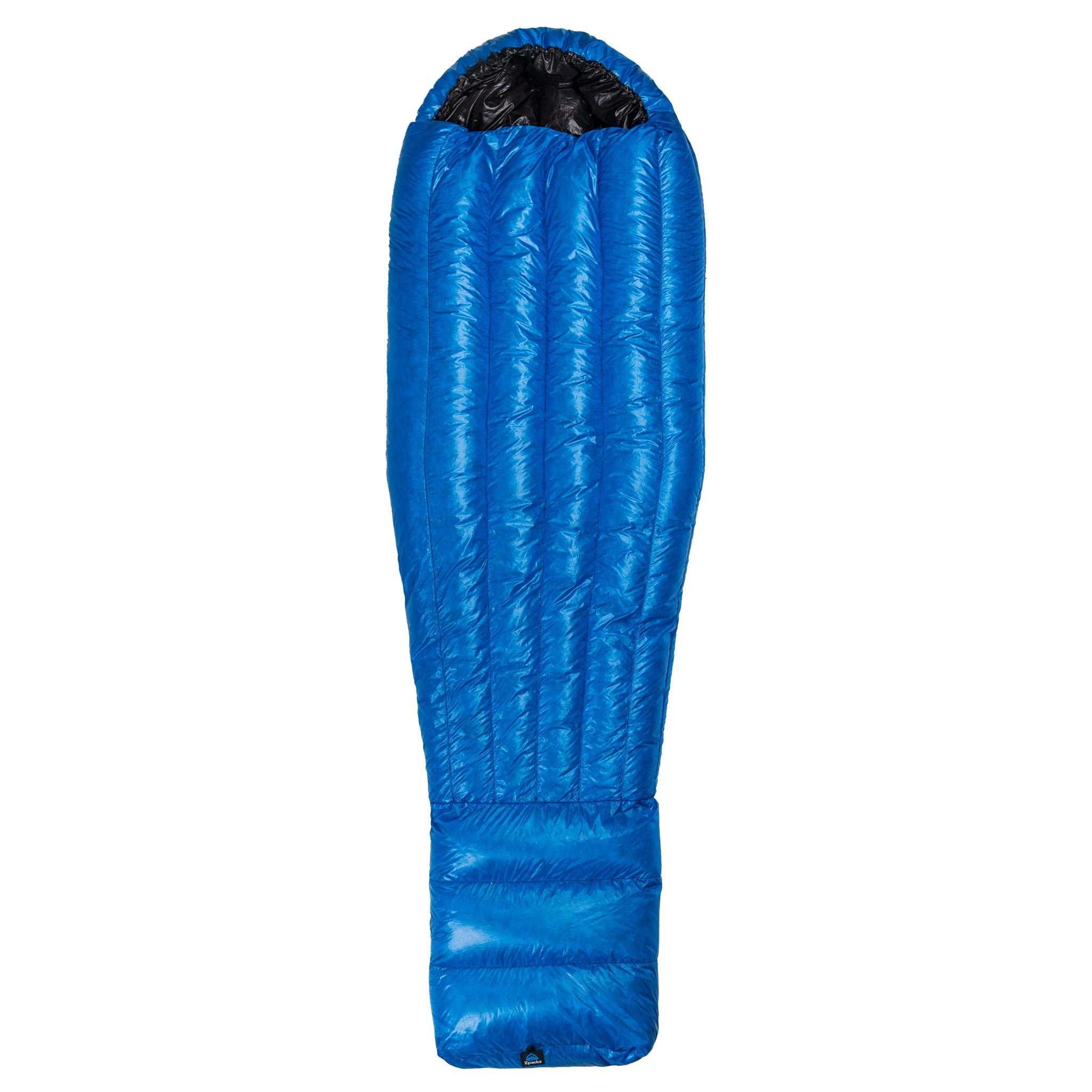 10F Mummy Sleeping Bag for Camping - Lightweight, Warm & Waterproof - Azure Blue - Standard Long Size - Perfect for Backpacking, Hiking & Outdoor Adventures