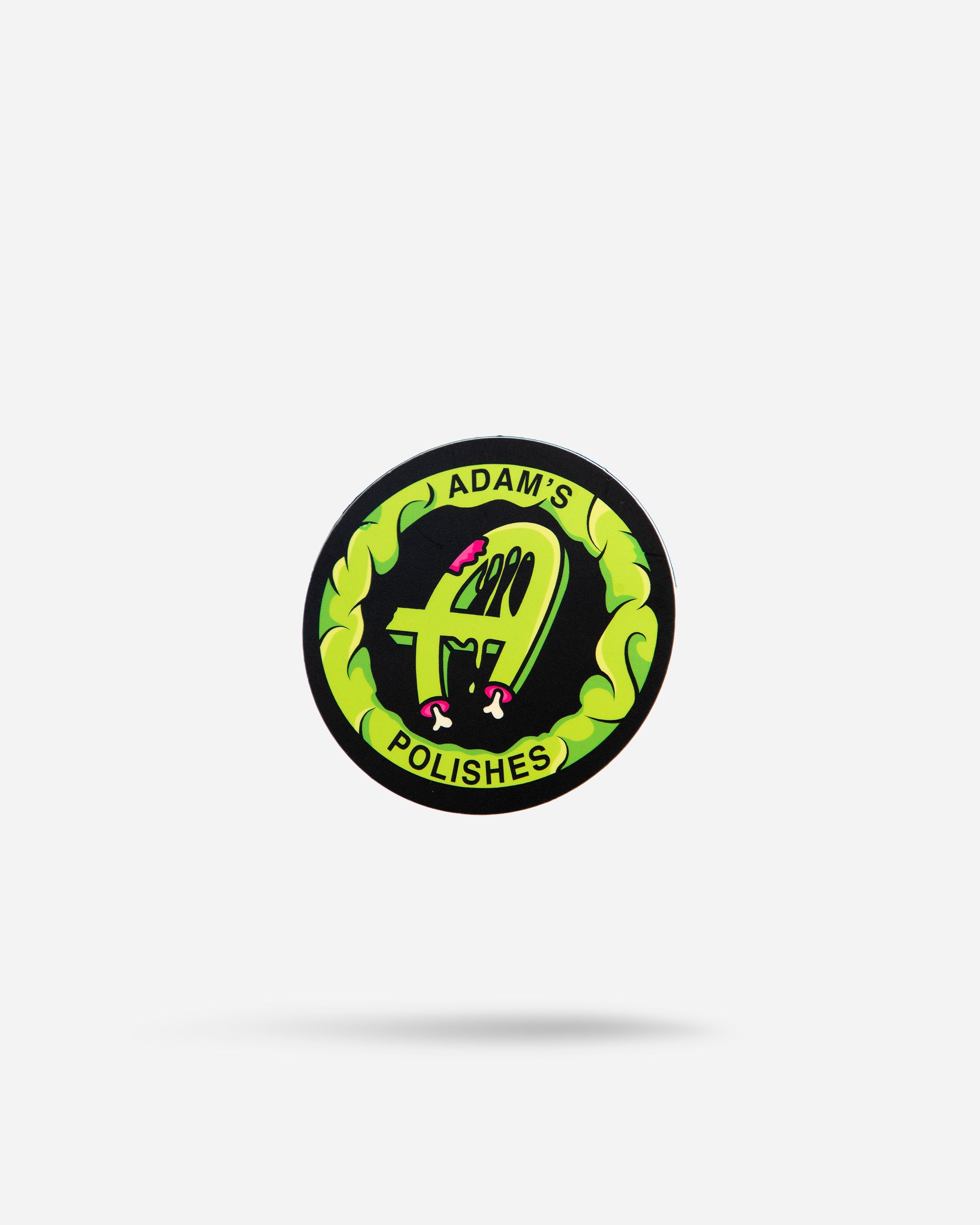 Adam's Halloween 3 Circle Stickers - Spooky Party Decorations, Pumpkin Carving, Trick or Treat Bags & Costume Accessories