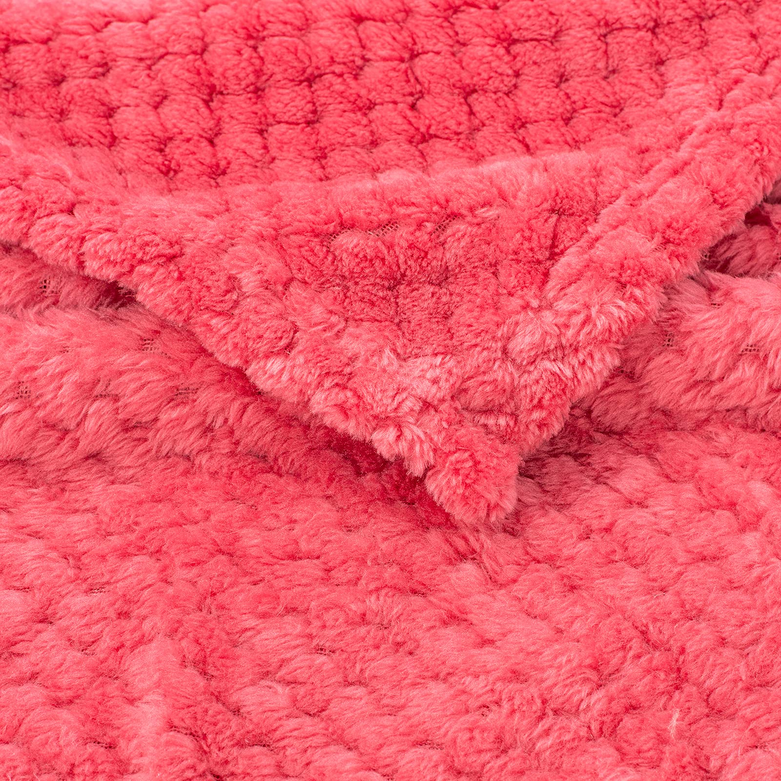 Warm Fleece Pet Blanket for Dogs & Cats - Soft Plush Throw for Bed, Couch & Travel (40