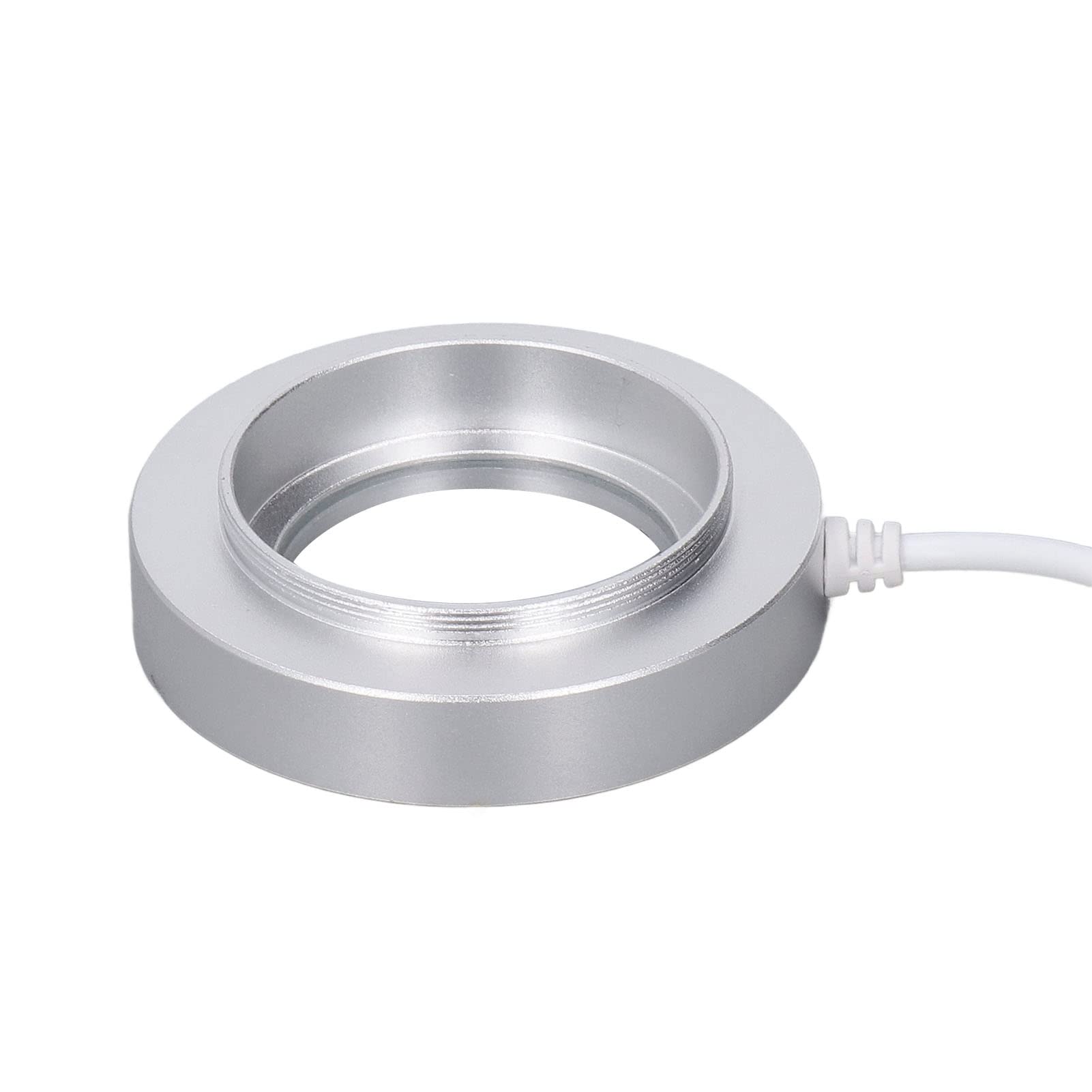 Adjustable LED Ring Light for Microscope - Spiral Buckle Design for Lab & Hobby Use