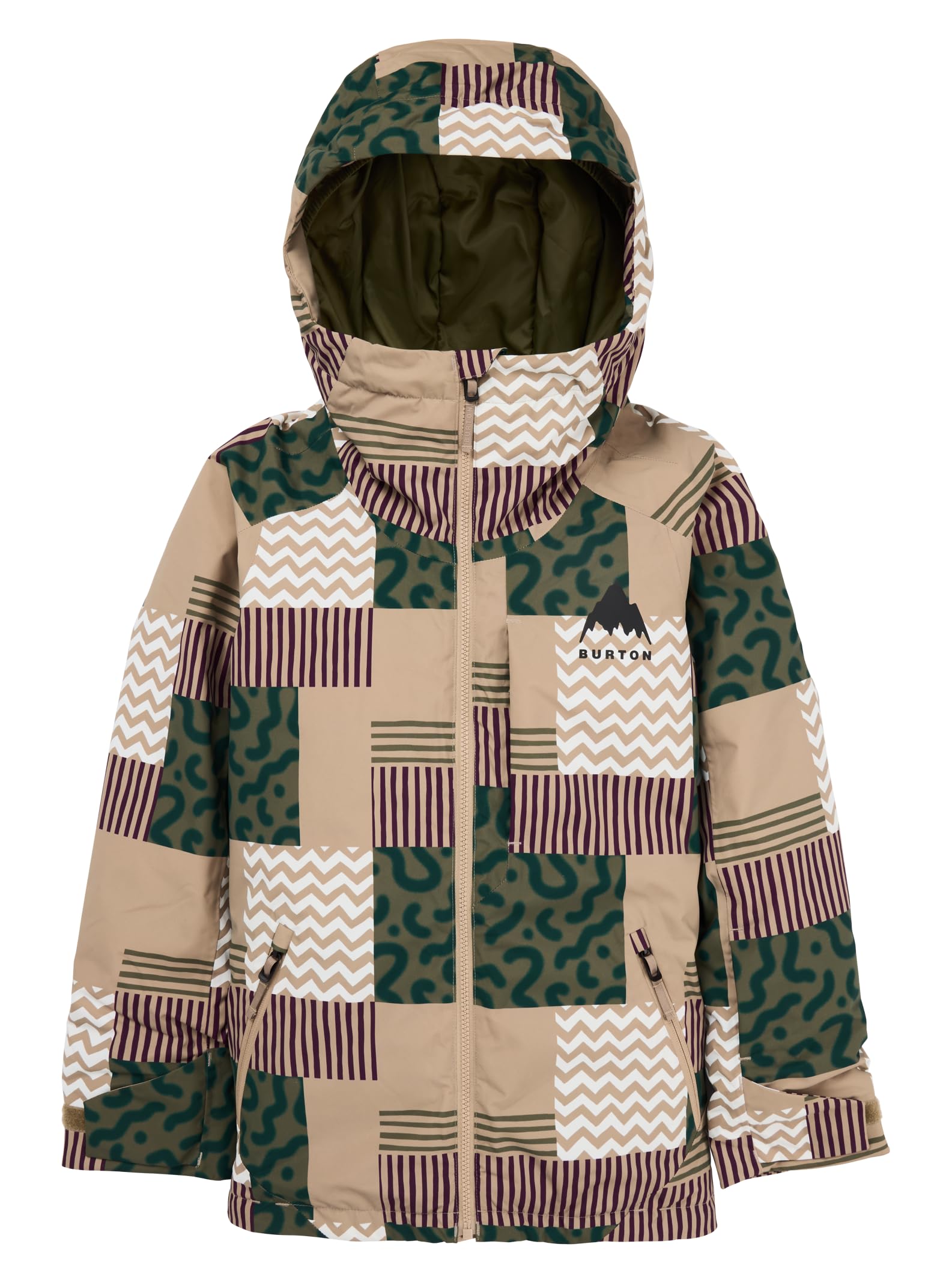 Burton Kids' Hillslope Jacket - Waterproof Snow Jacket for Boys & Girls - Warm Winter Coat for Skiing, Snowboarding & Outdoor Activities