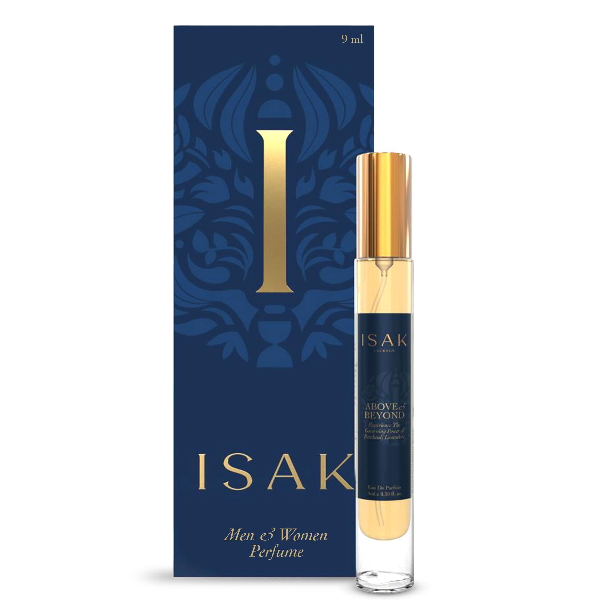 ISAK Above & Beyond Unisex Perfume | Eau de Parfum Travel Size (9ml) | Bergamot, Lavender & Sandalwood Fragrance | Long Lasting Mini Perfume for Men & Women | Perfect for Daily Wear, Gifts & Travel