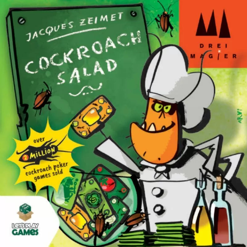 Delicious Cockroach Salad - Exotic Edible Insect Dish for Adventurous Eaters | Perfect for Bug-Themed Parties, Survival Food, and Unique Culinary Experiences